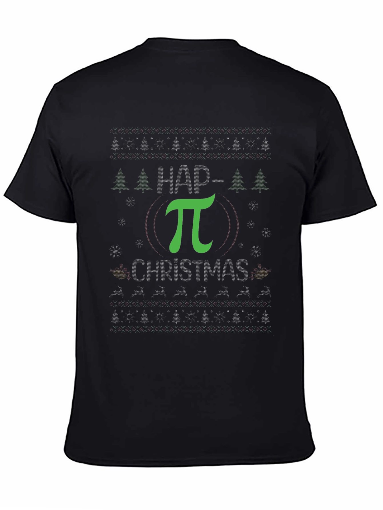 Happy Pi Christmas T-Shirt - Math Holiday Tee