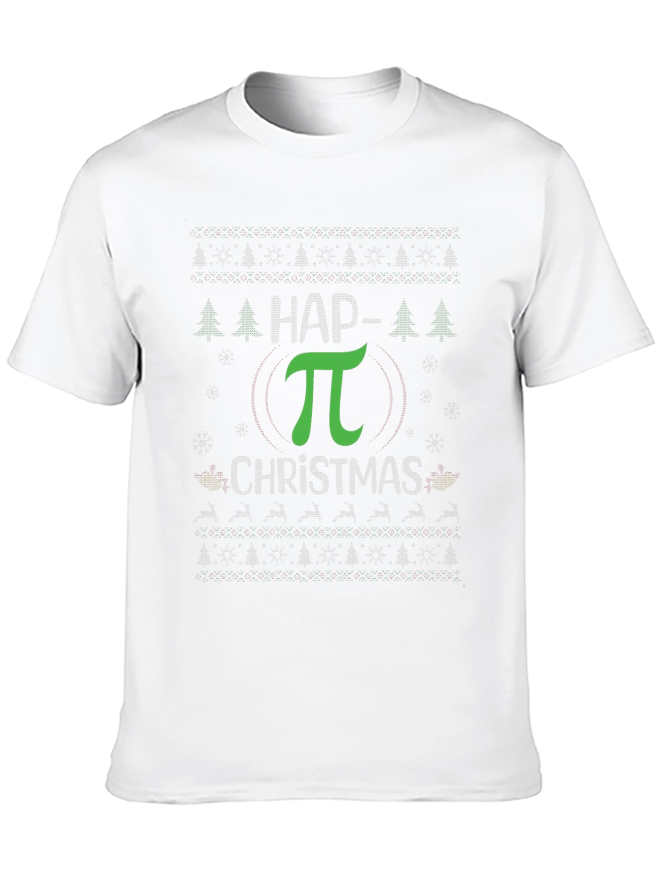 Happy Pi Christmas T-Shirt - Math Holiday Tee