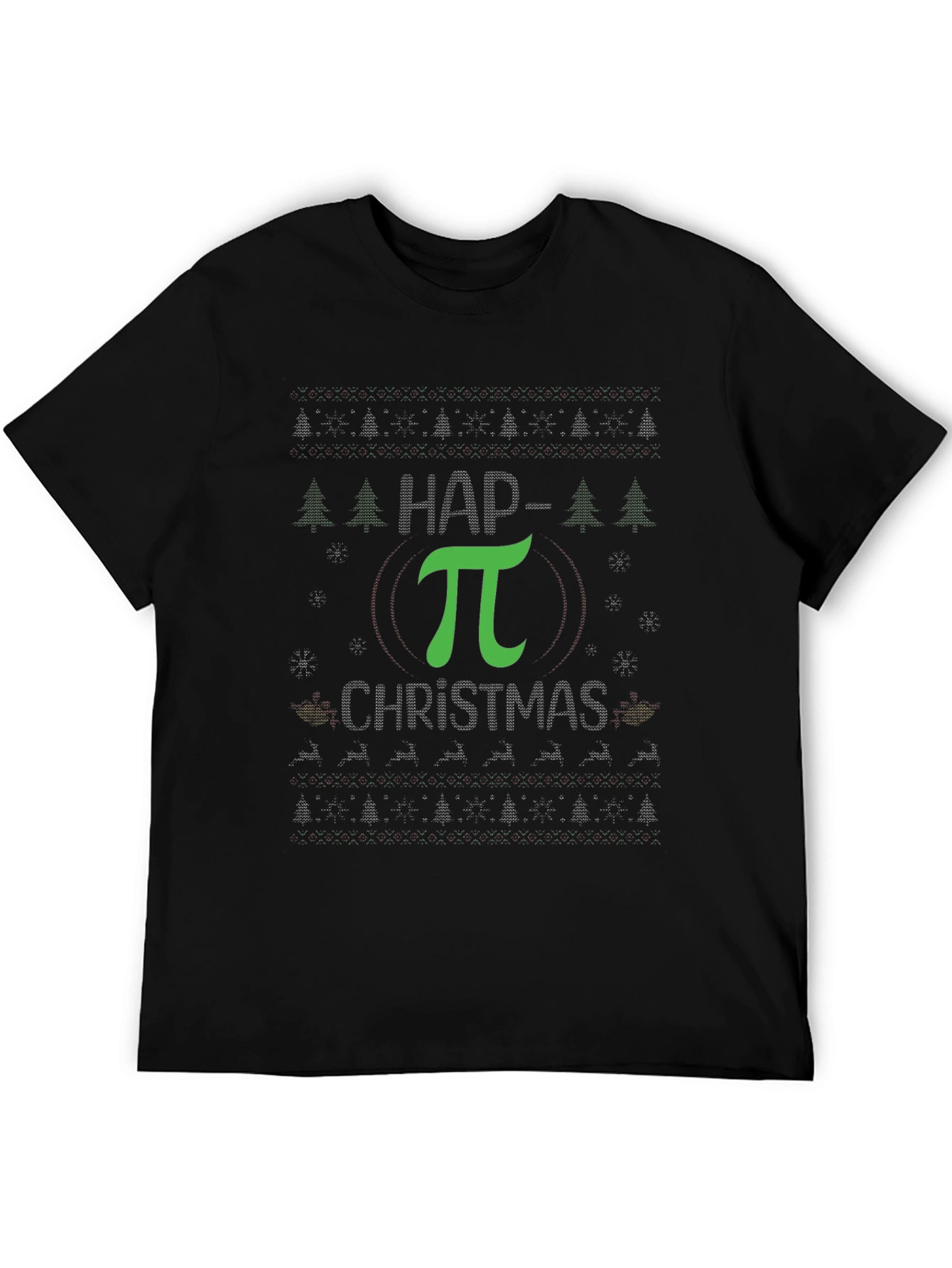 Happy Pi Christmas T-Shirt - Math Holiday Tee
