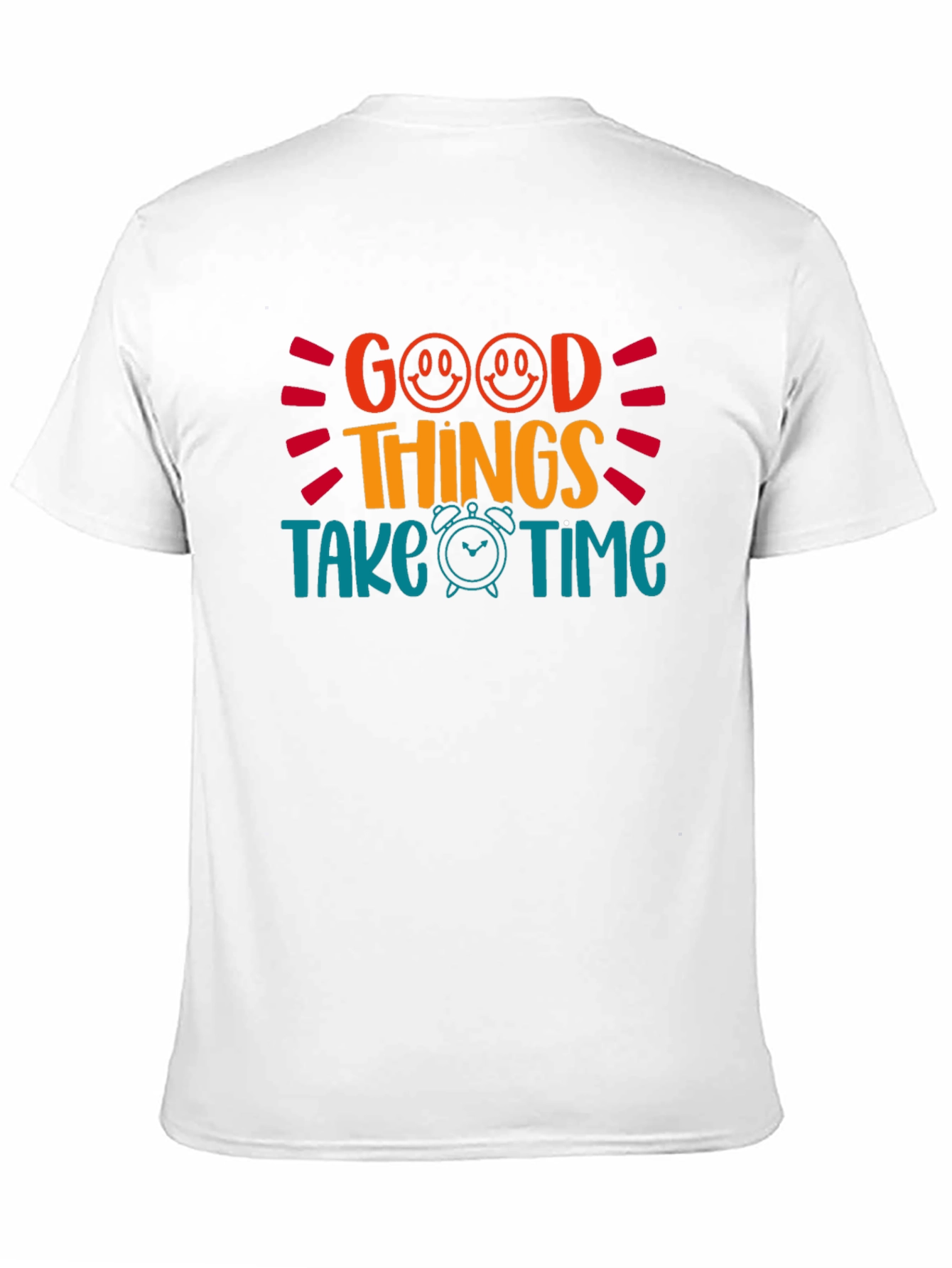 Good Things Take Time Graphic Tee - Black