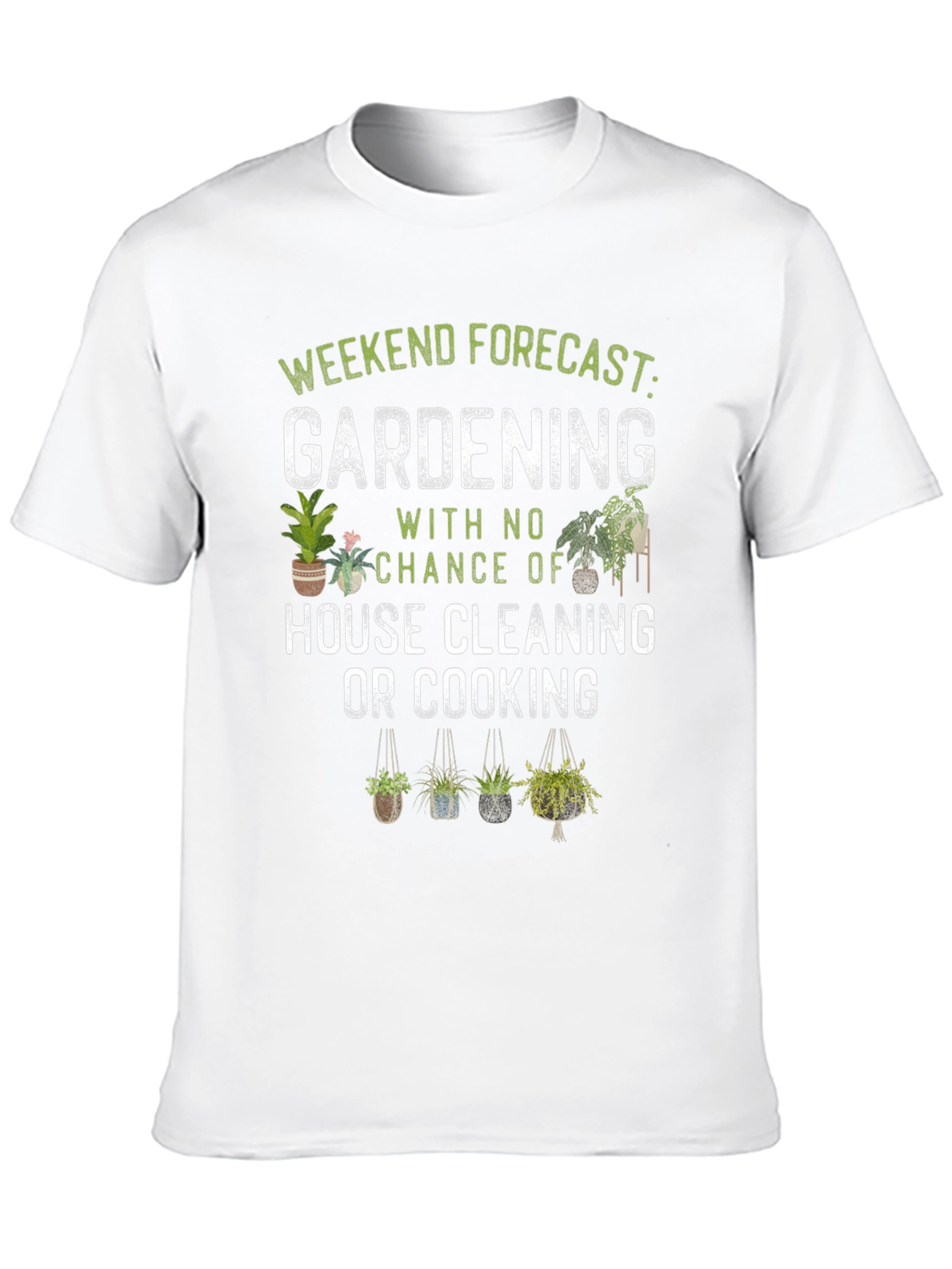 Gardening Weekend Forecast T-Shirt