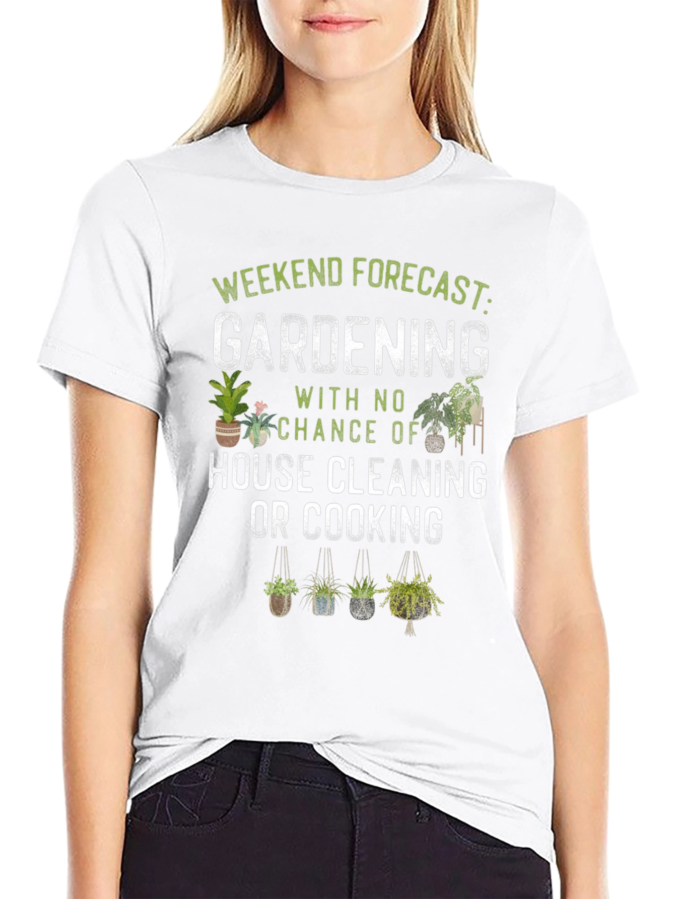 Gardening Weekend Forecast T-Shirt