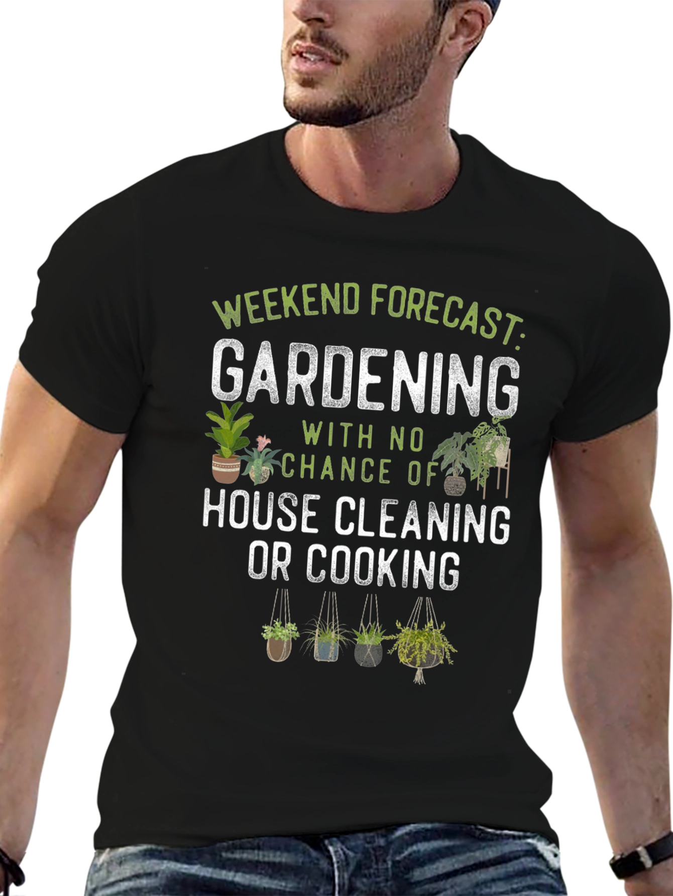Gardening Weekend Forecast T-Shirt