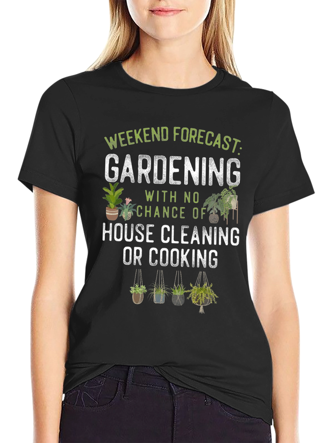 Gardening Weekend Forecast T-Shirt