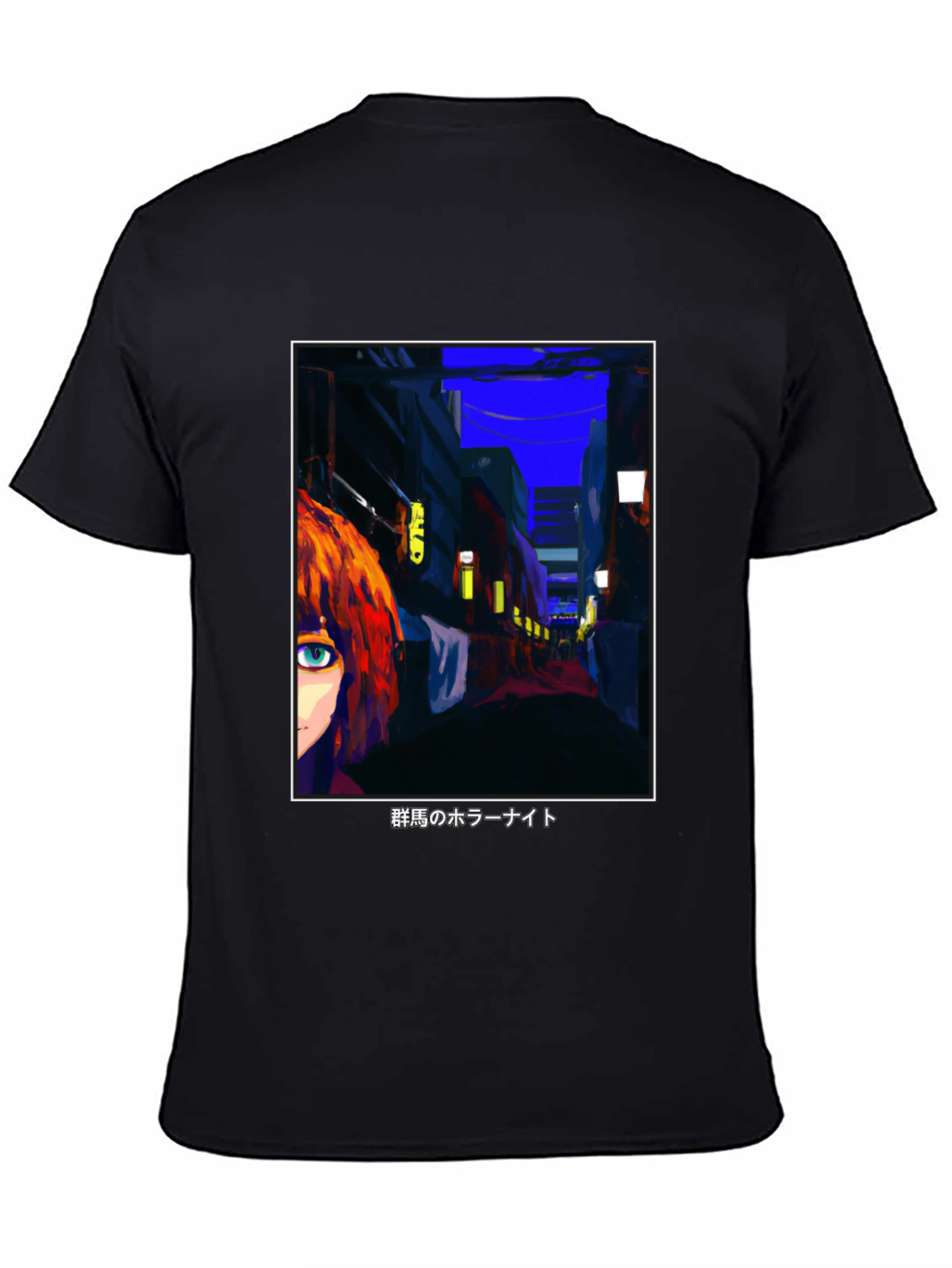 Anime Street Scene Graphic Tee