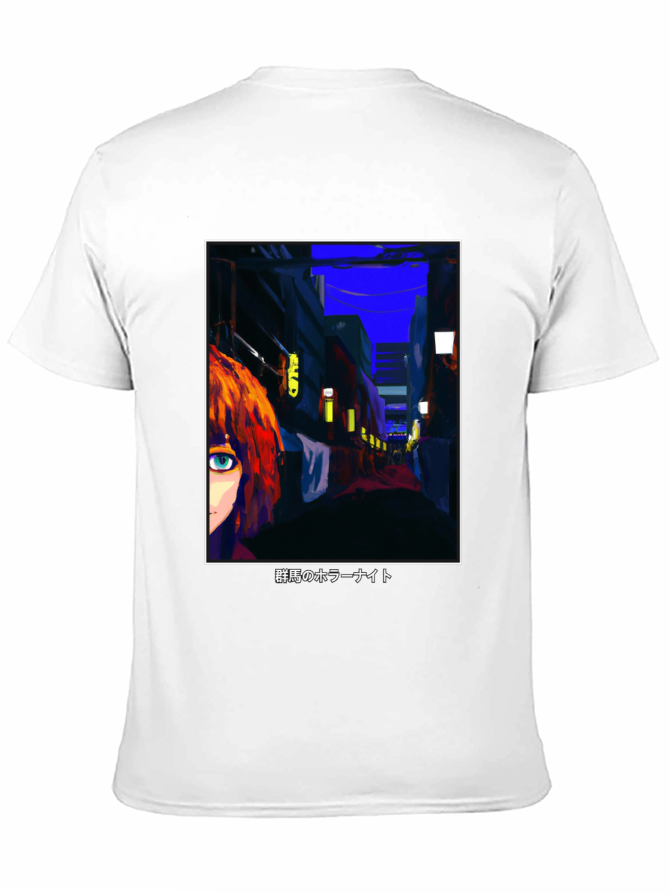 Anime Street Scene Graphic Tee