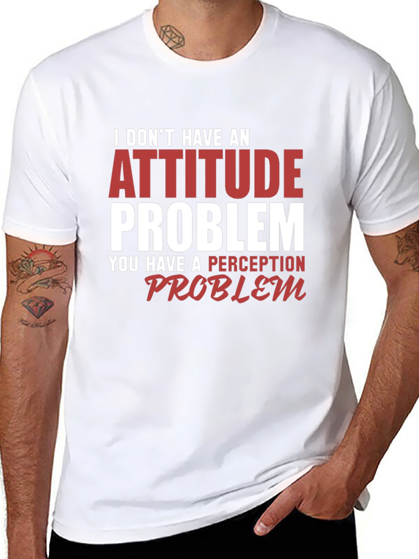 Attitude Problem Funny Graphic Tee