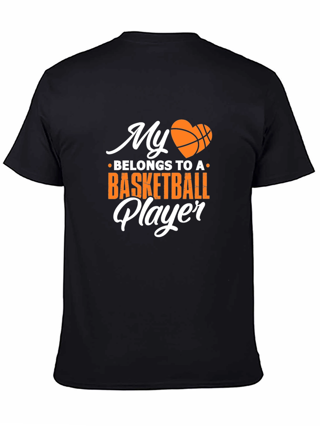 Basketball Players Heart T-Shirt