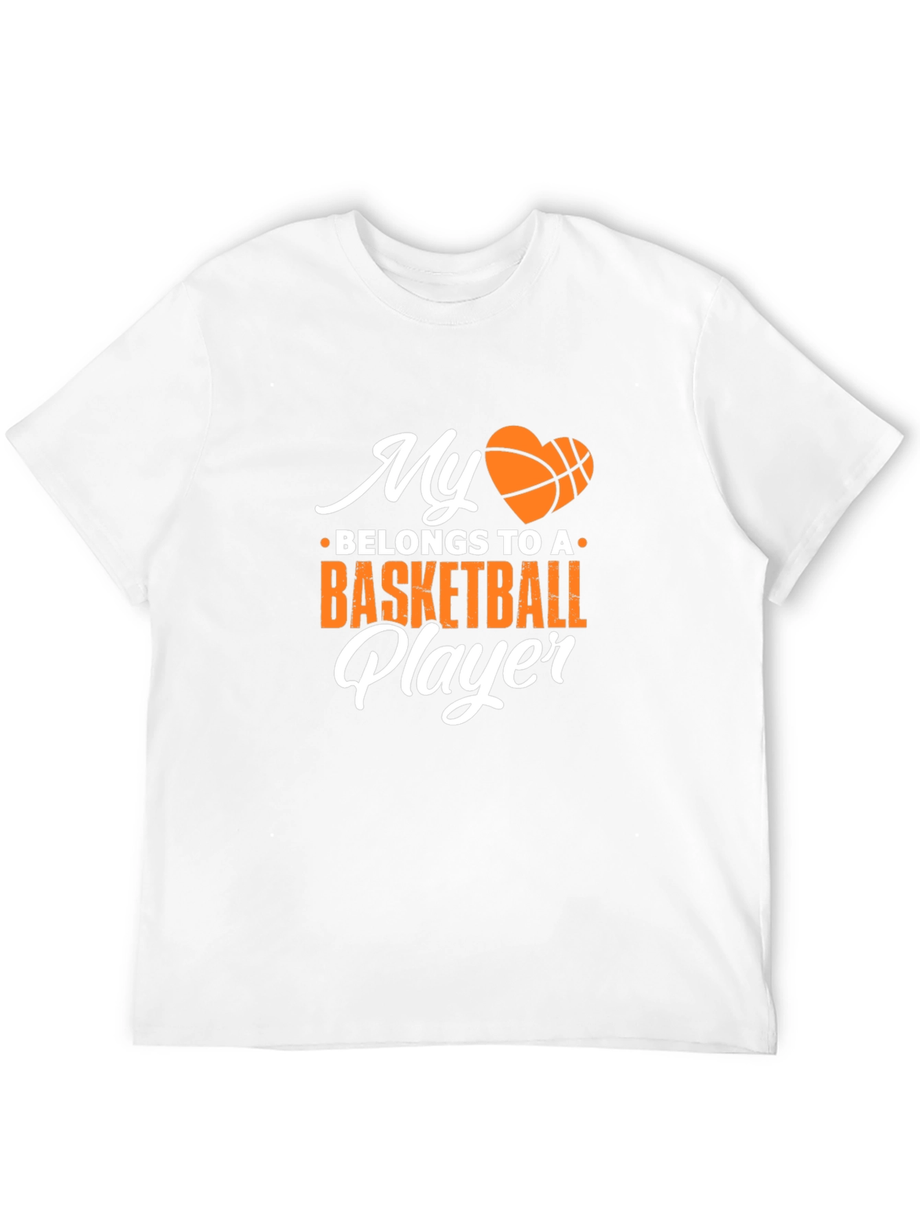 Basketball Players Heart T-Shirt