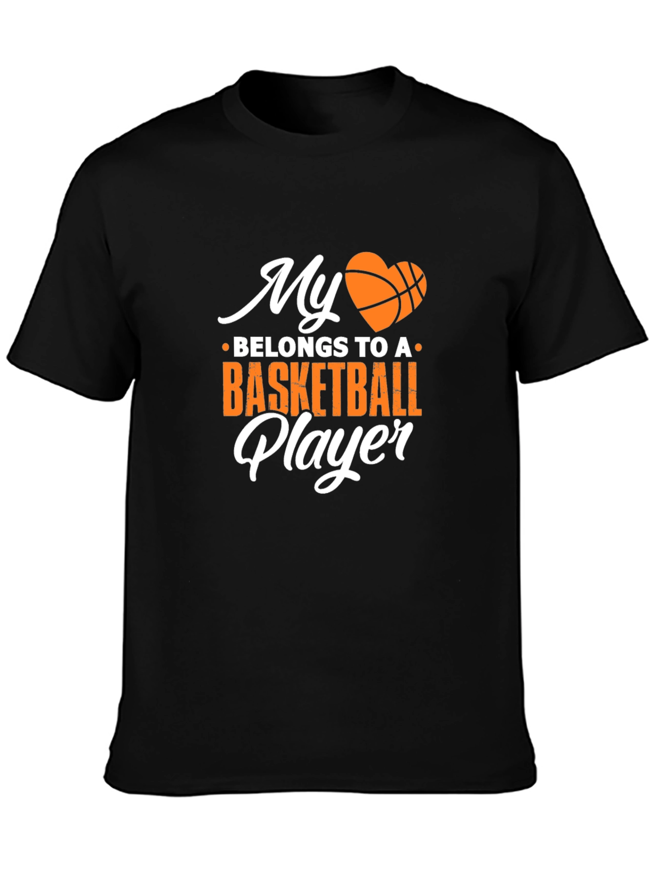 Basketball Players Heart T-Shirt