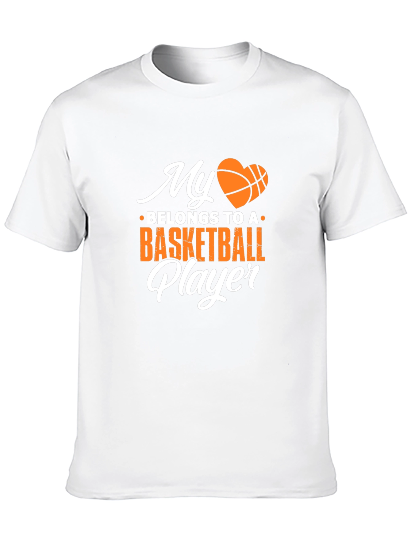 Basketball Players Heart T-Shirt