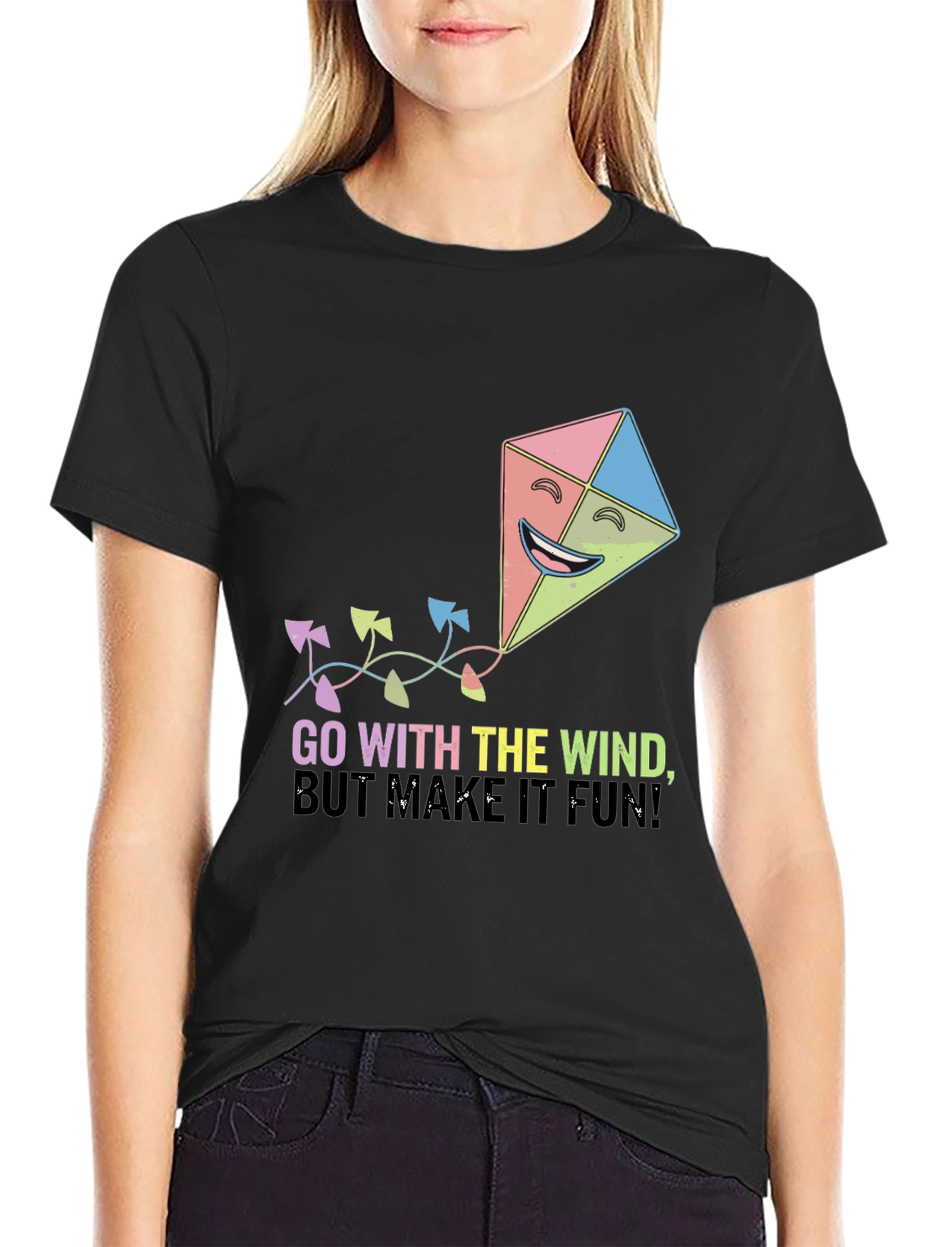 Go With The Wind Kite T-Shirt