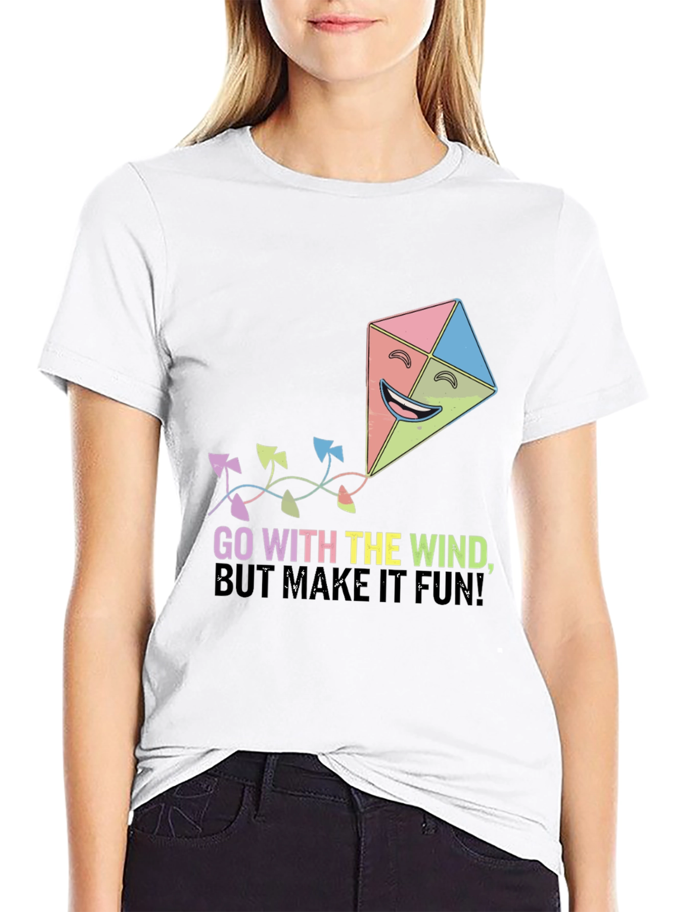 Go With The Wind Kite T-Shirt