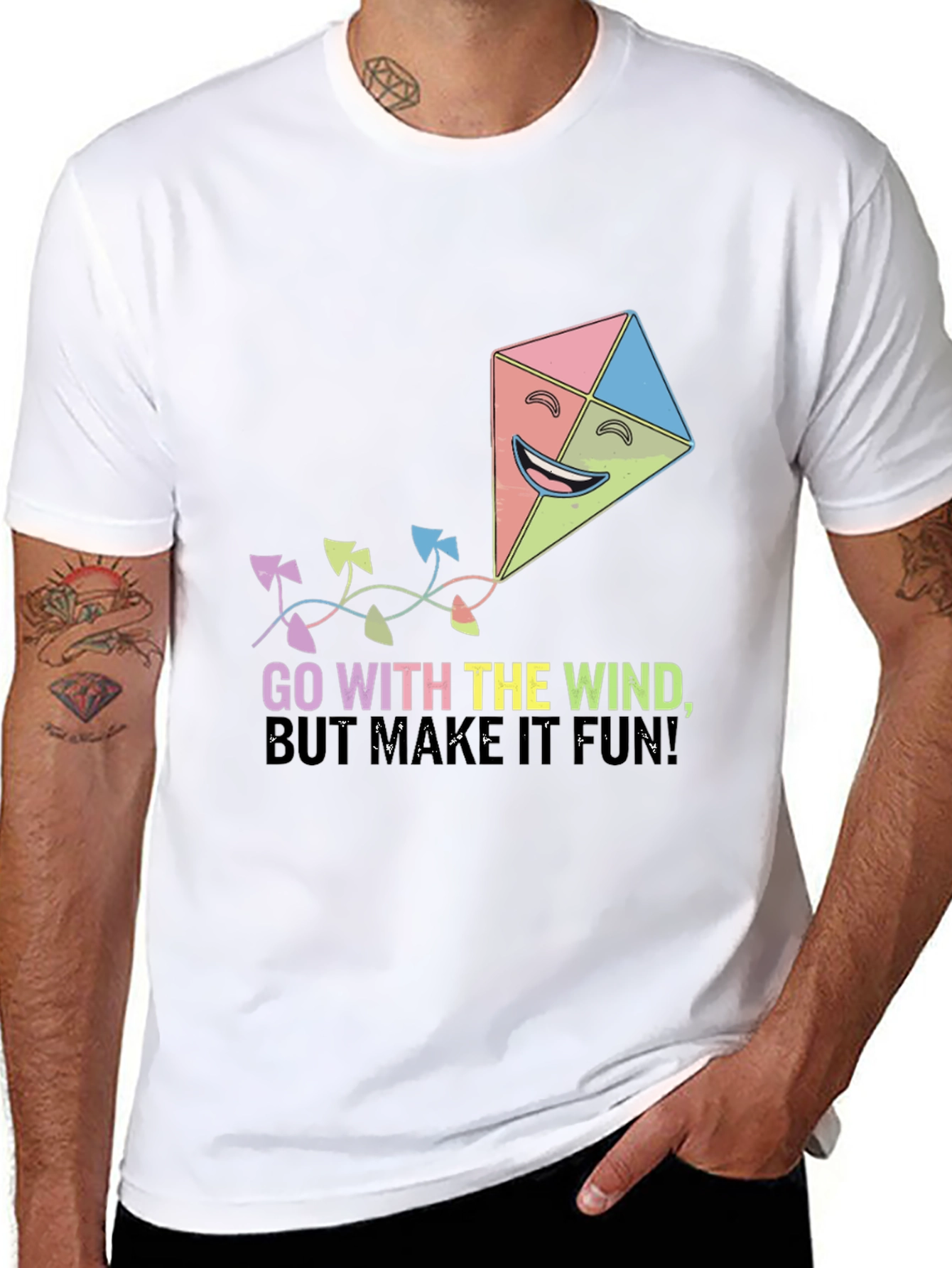 Go With The Wind Kite T-Shirt