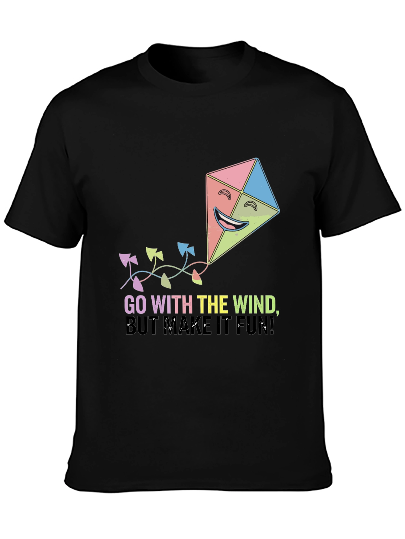 Go With The Wind Kite T-Shirt