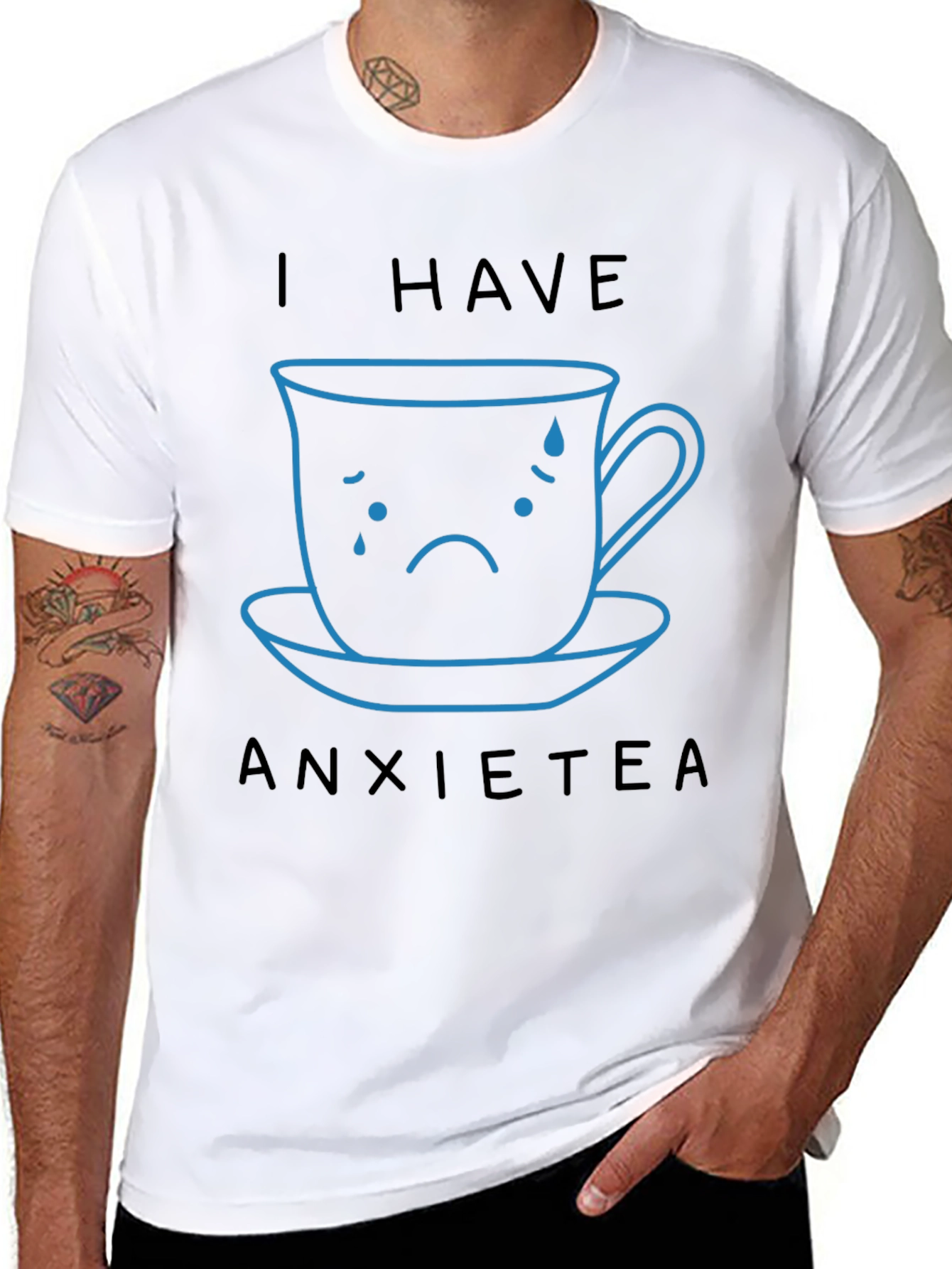 Anxietea Graphic Tee - Comfort & Style
