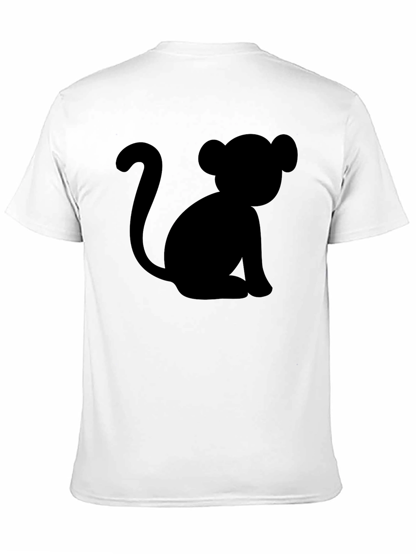 Monkey Silhouette Graphic Tee