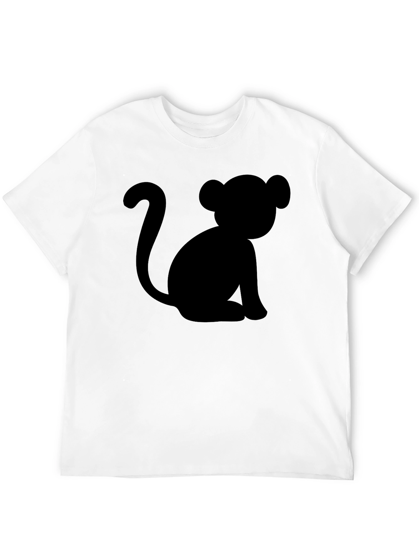 Monkey Silhouette Graphic Tee