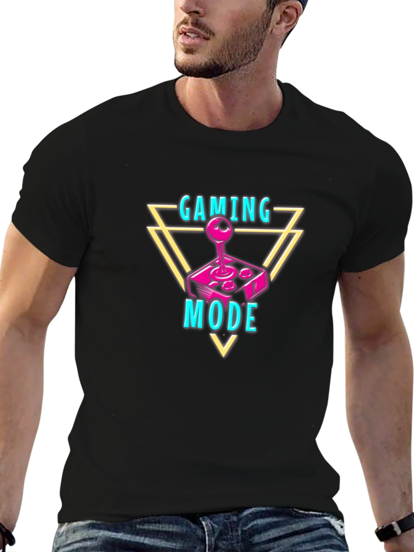 Gaming Mode Black T-Shirt