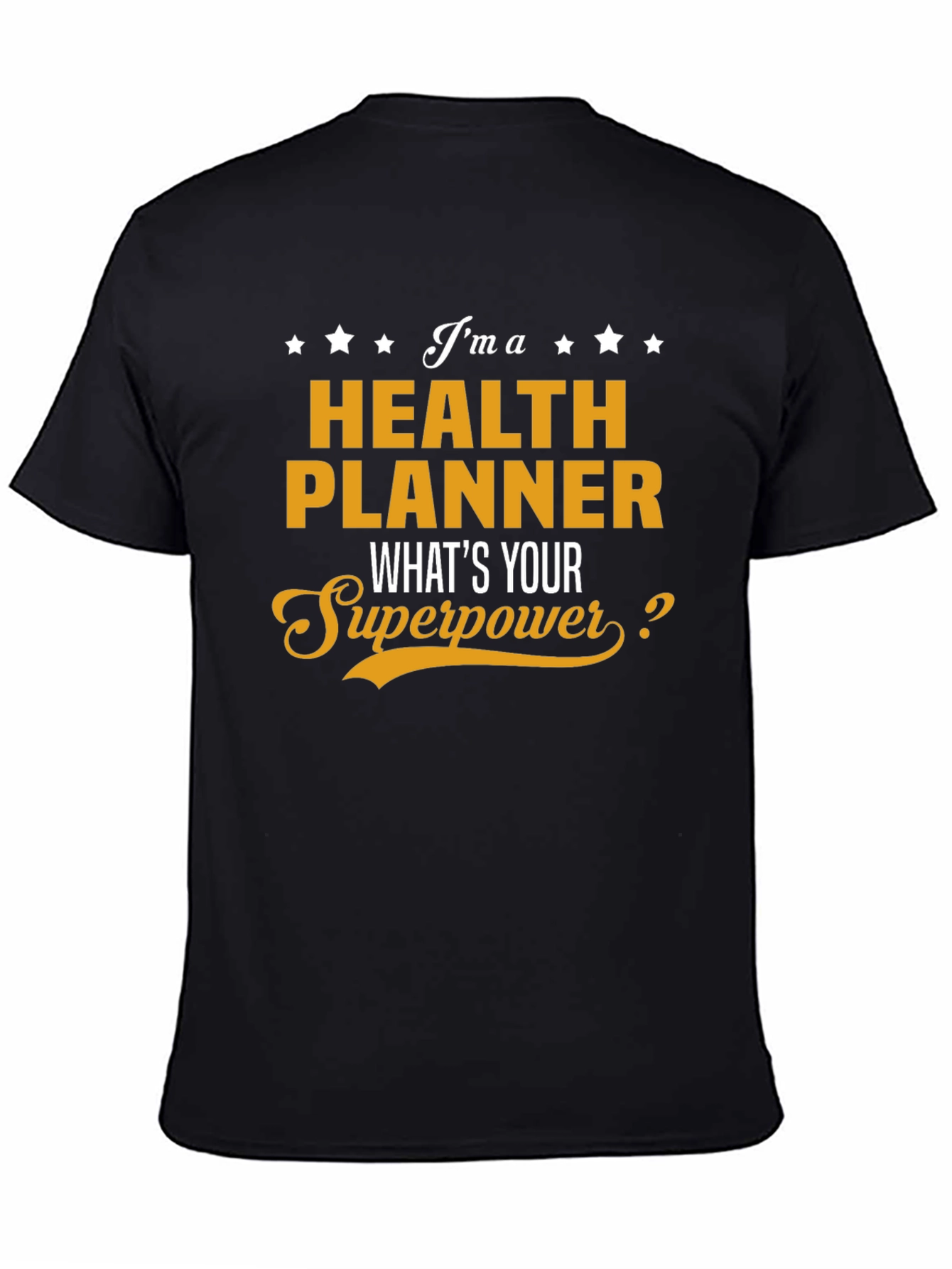 Health Planner Superpower Graphic T-Shirt