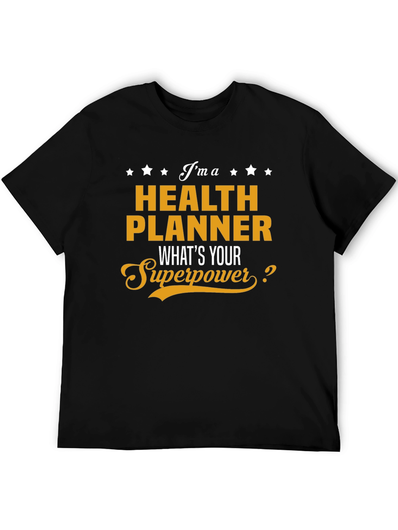 Health Planner Superpower Graphic T-Shirt
