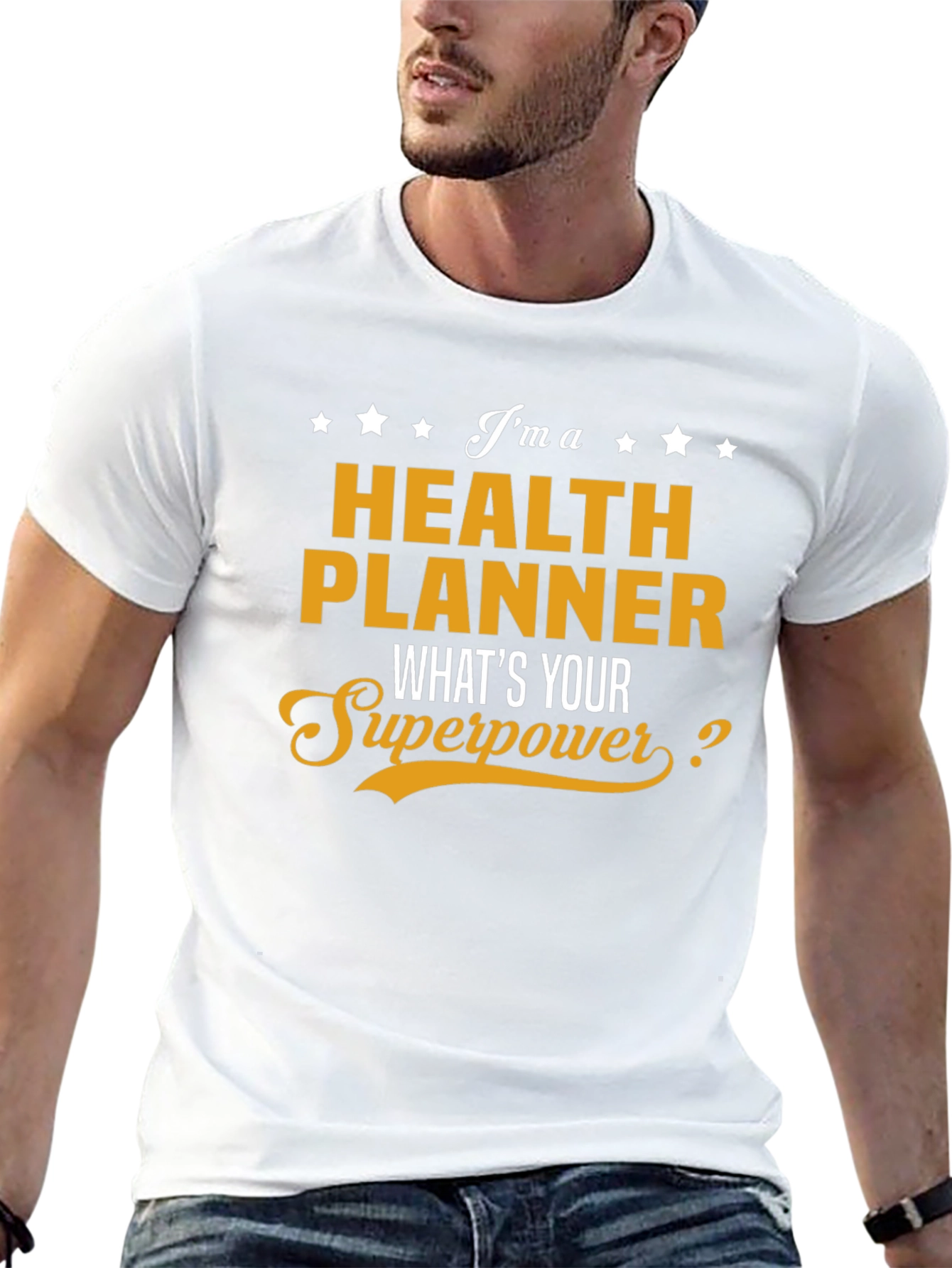 Health Planner Superpower Graphic T-Shirt