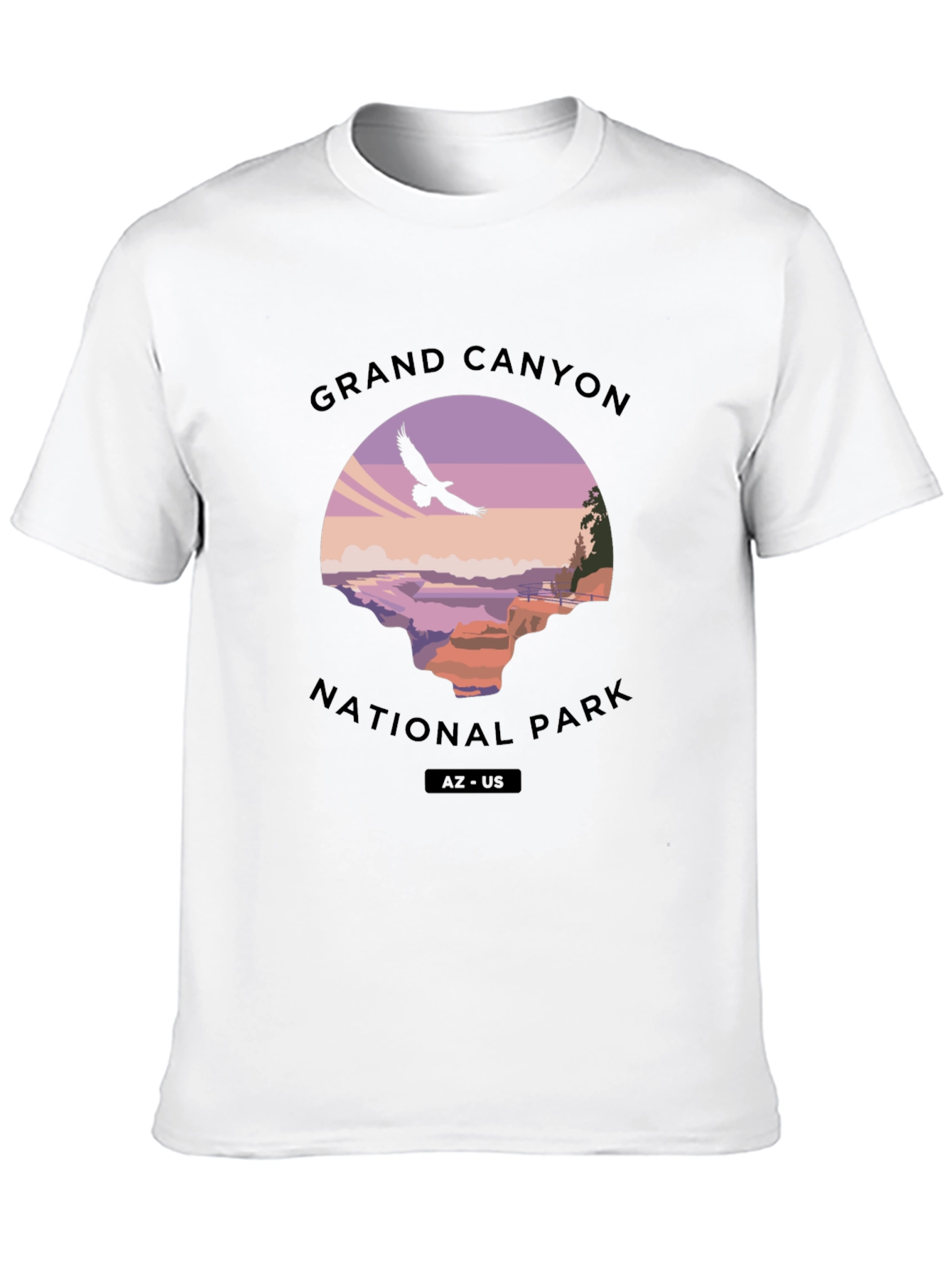 Grand Canyon National Park Graphic Tee - Black