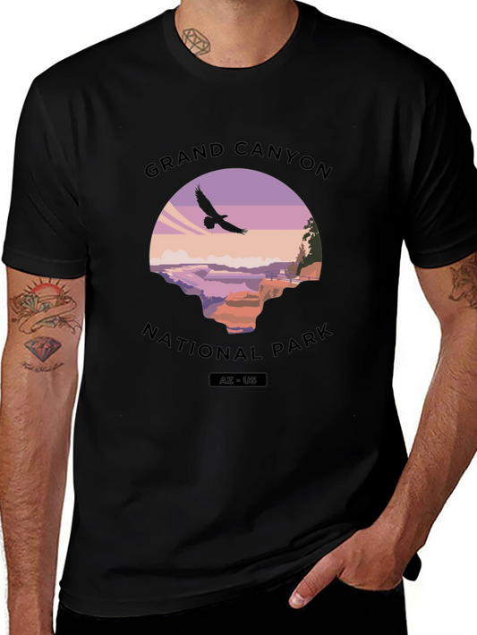 Grand Canyon National Park Graphic Tee - Black