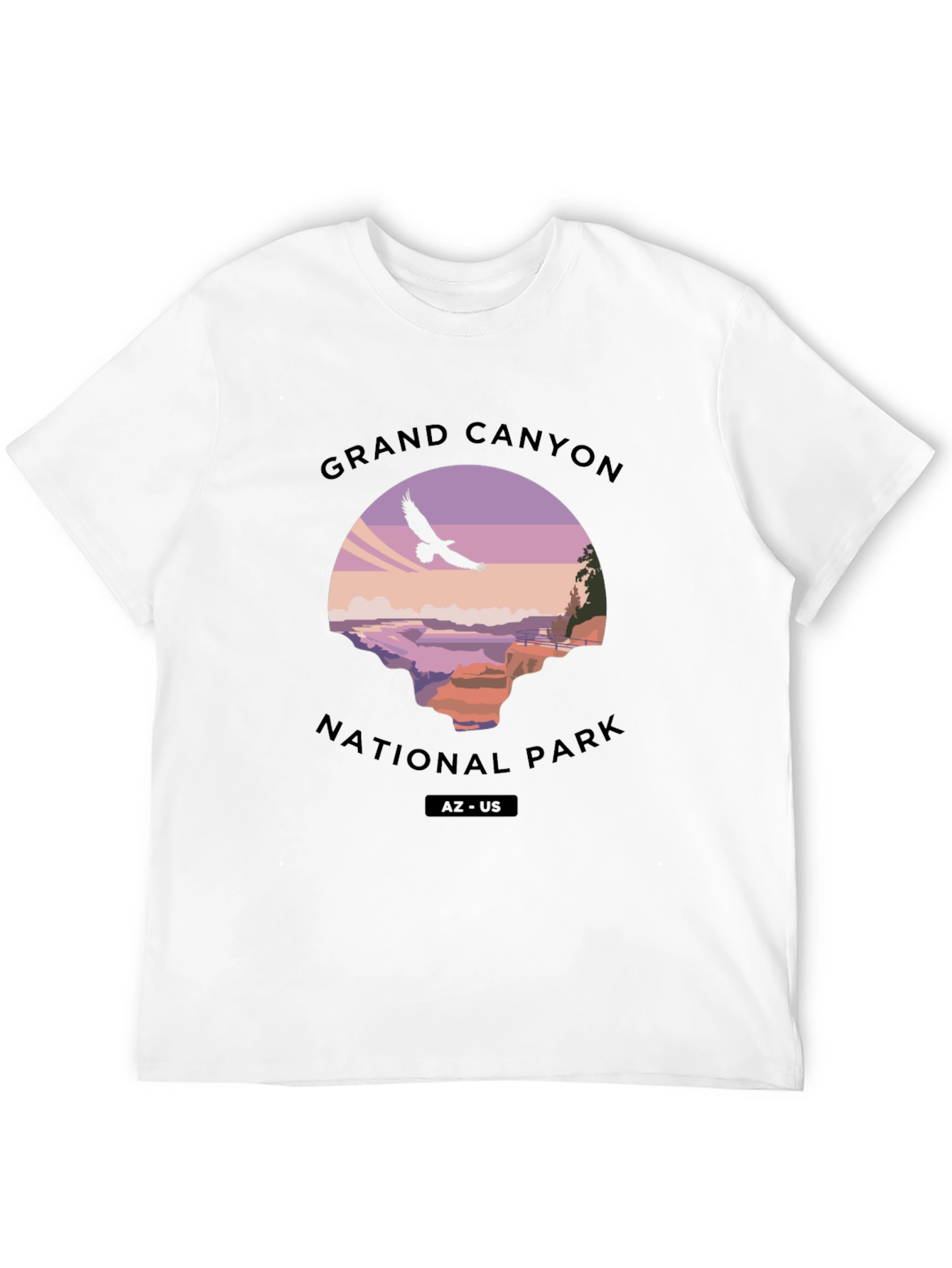Grand Canyon National Park Graphic Tee - Black