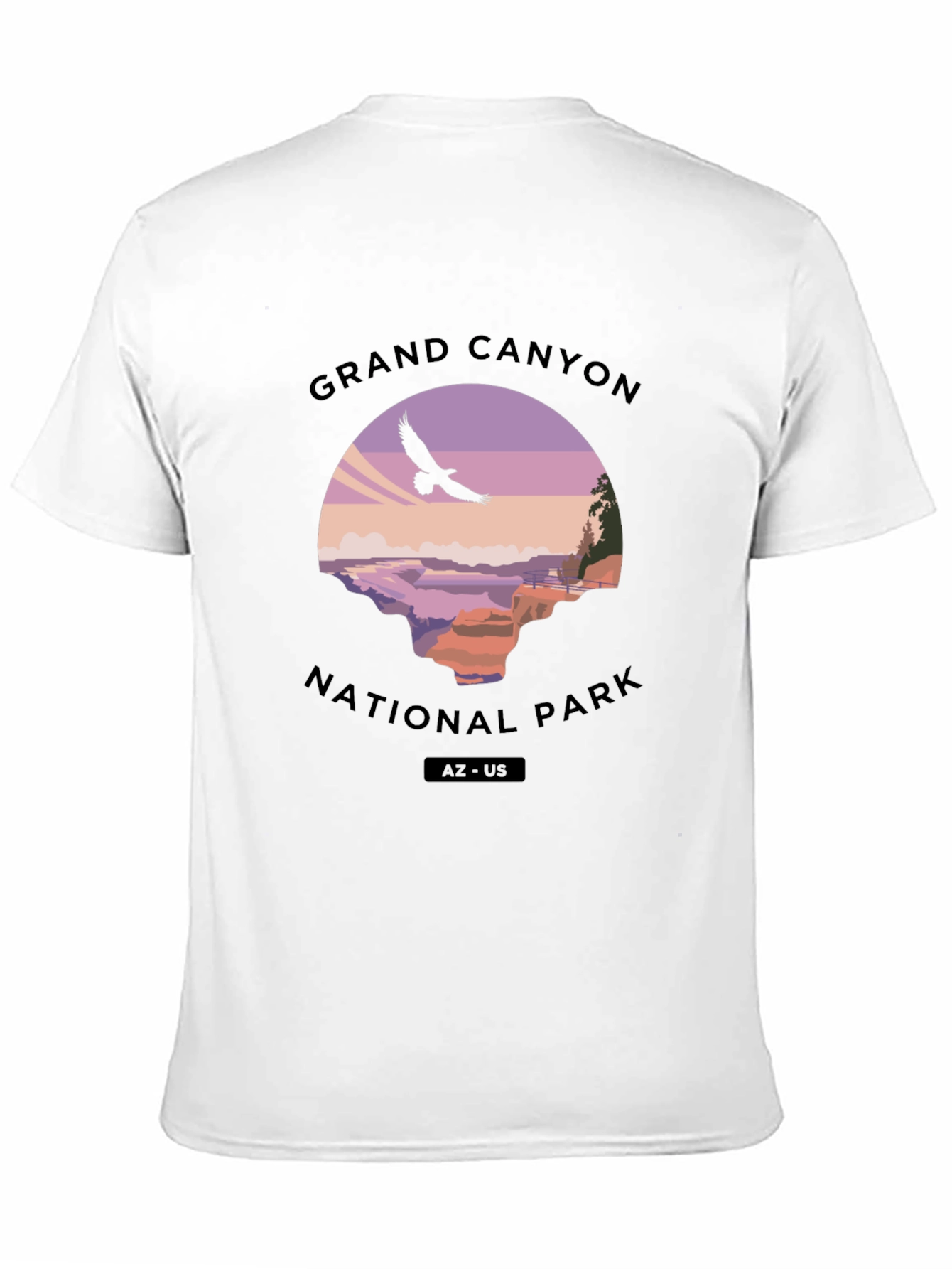Grand Canyon National Park Graphic Tee - Black