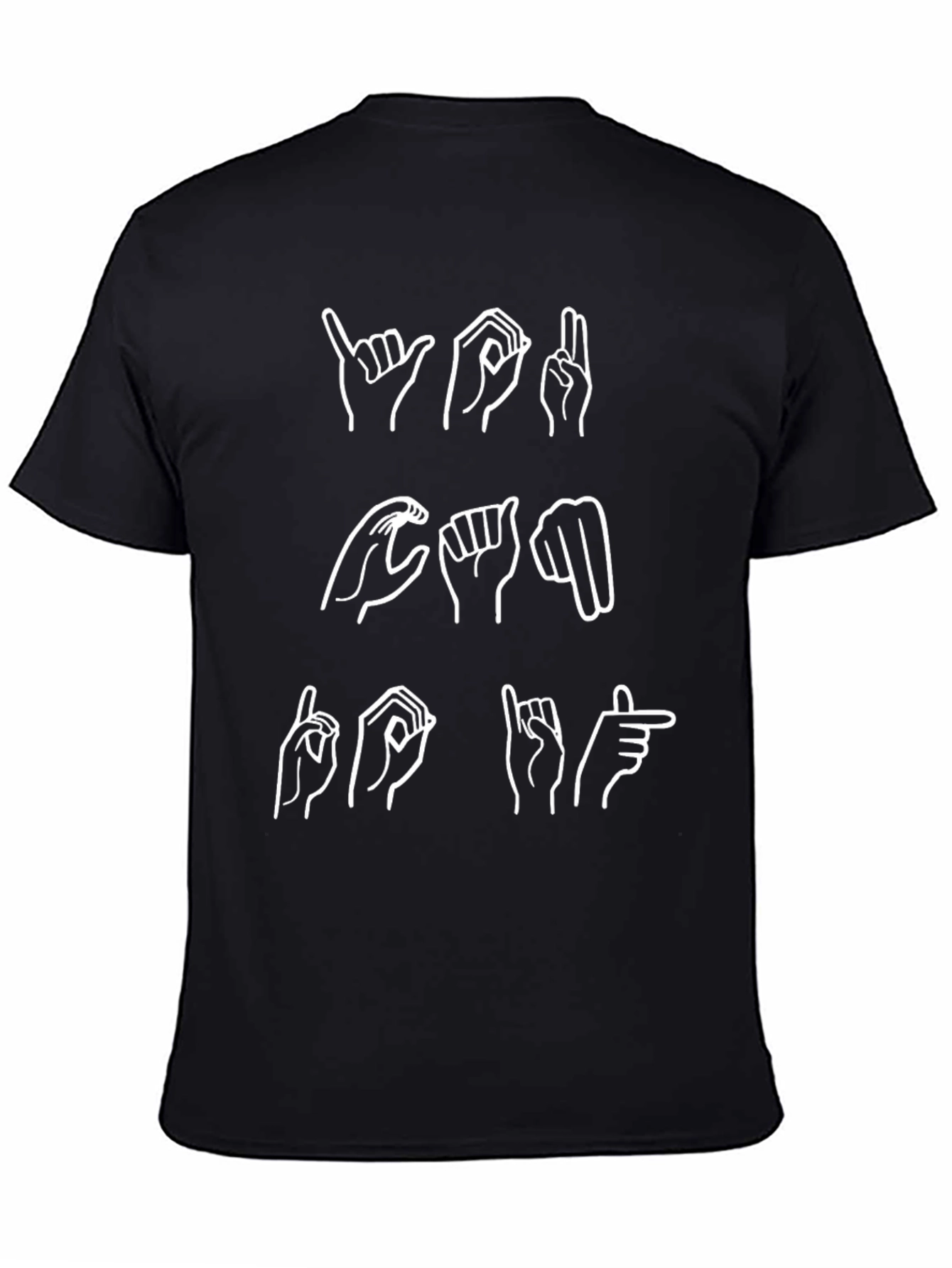 ASL Alphabet T-Shirt - American Sign Language