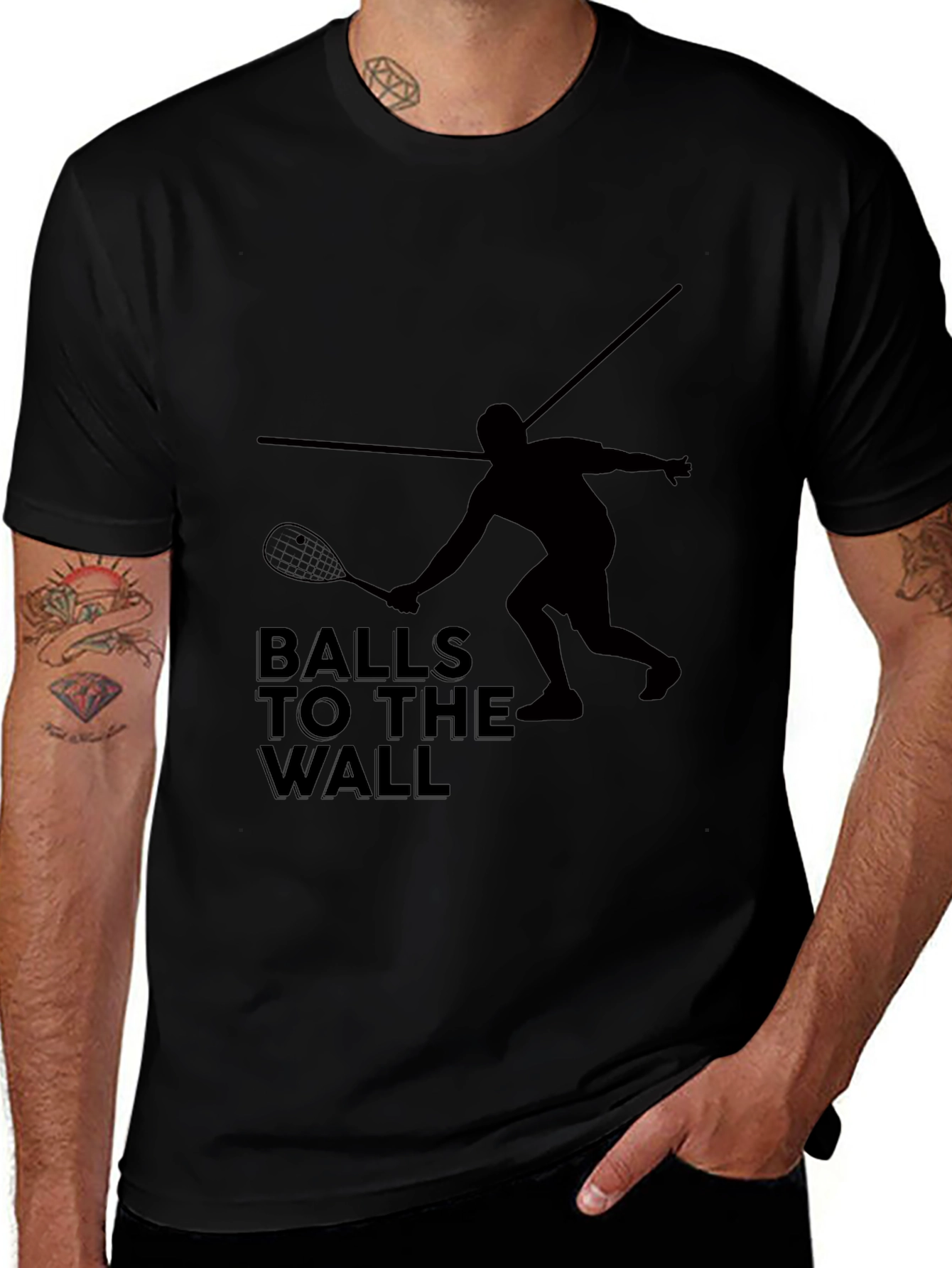 Balls to the Wall Squash T-Shirt