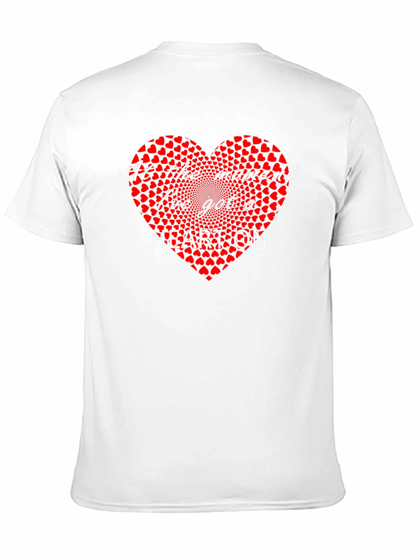 Heart On Graphic T-Shirt - Black