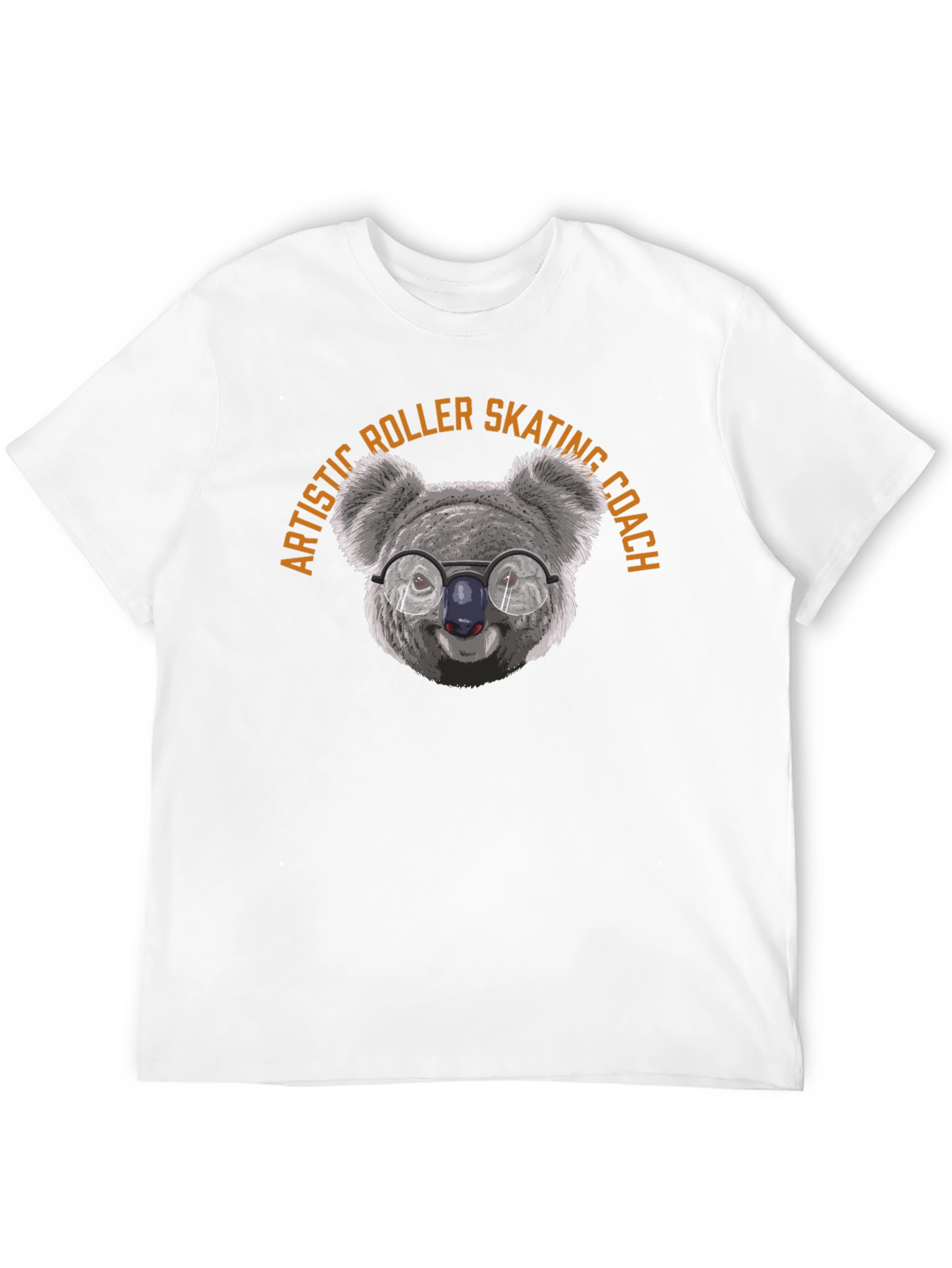Artistic Roller Skating Coach Koala T-Shirt