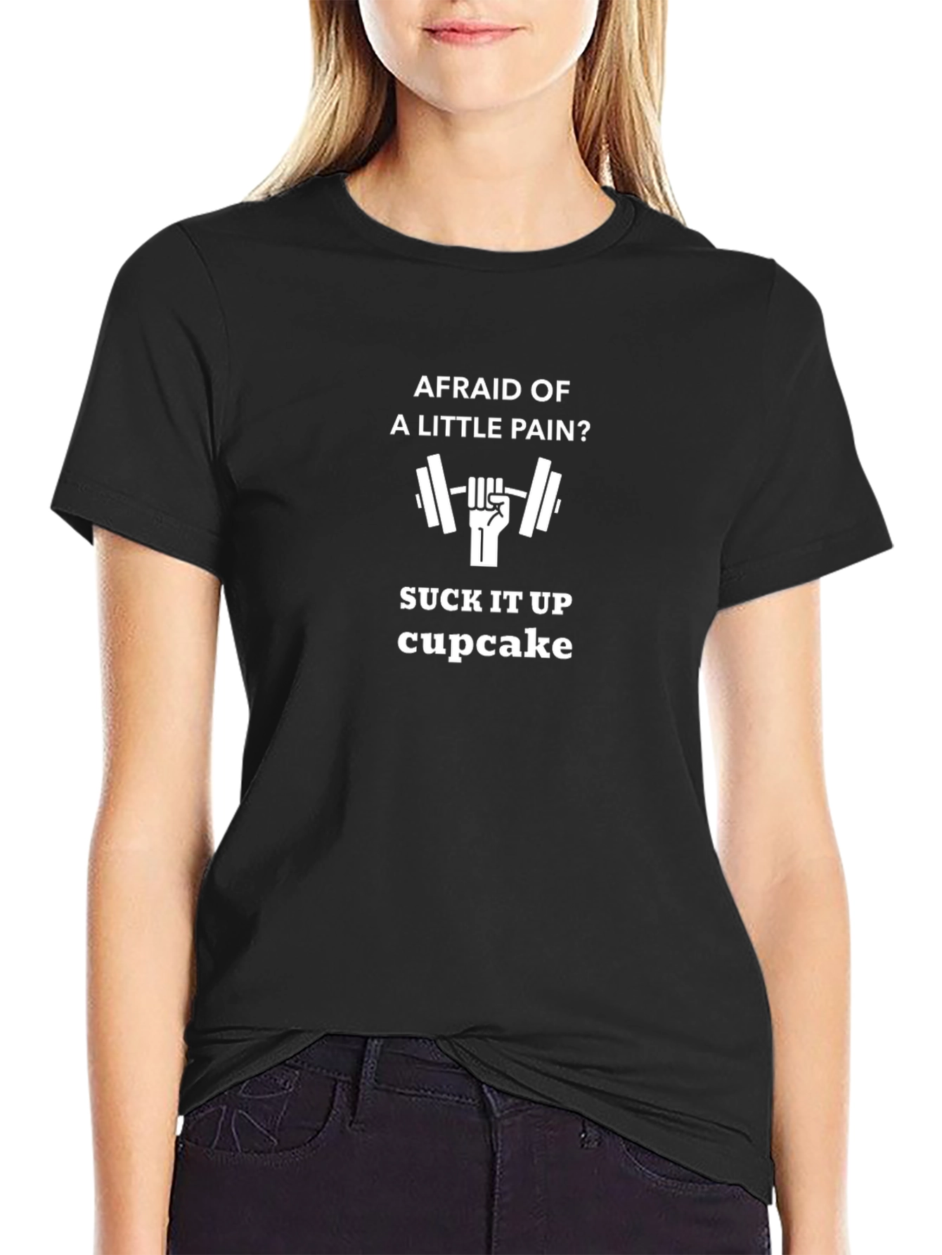 Afraid of Pain? Gym T-Shirt - Workout Motivation