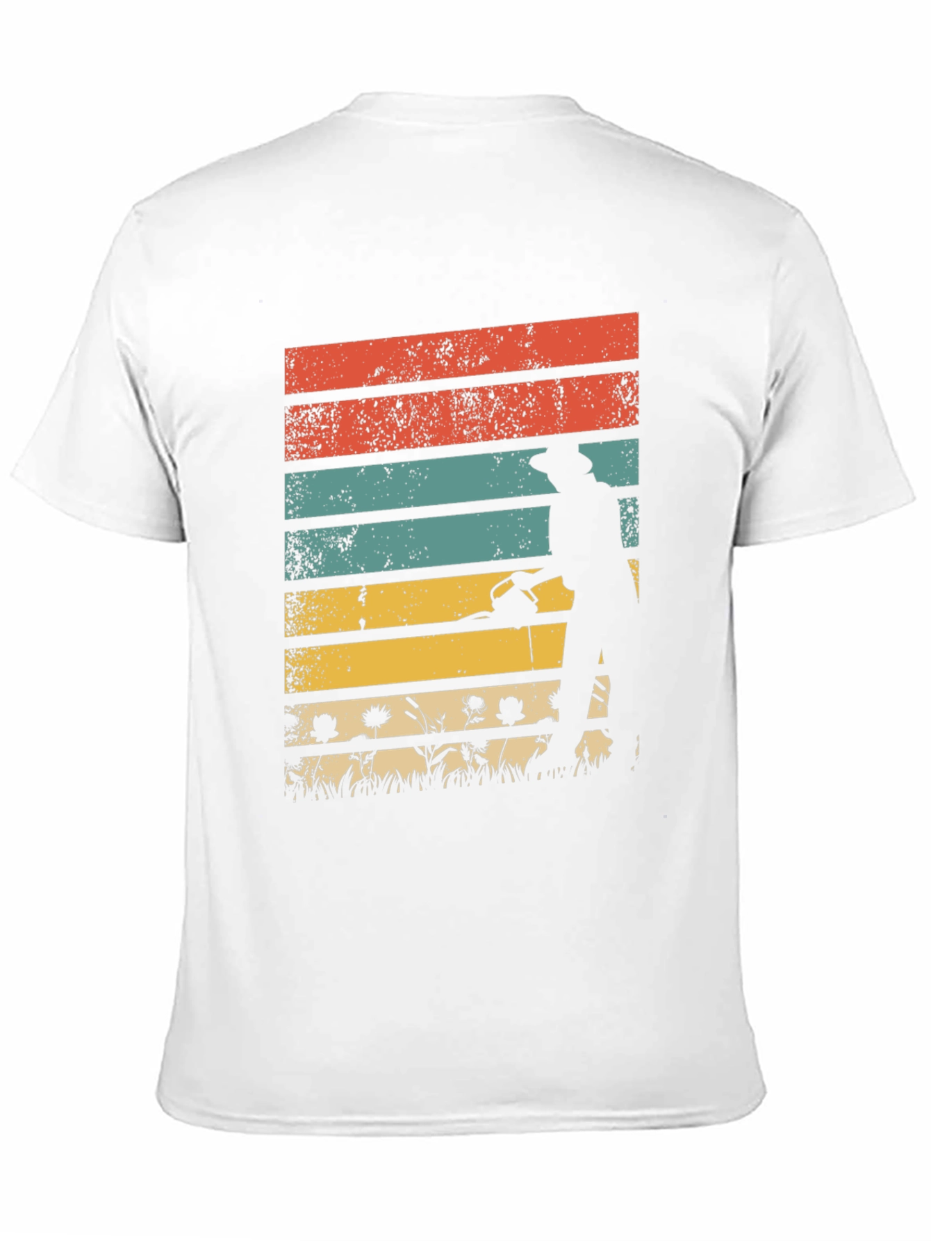 Gardener Sunset Graphic Tee - Retro Style