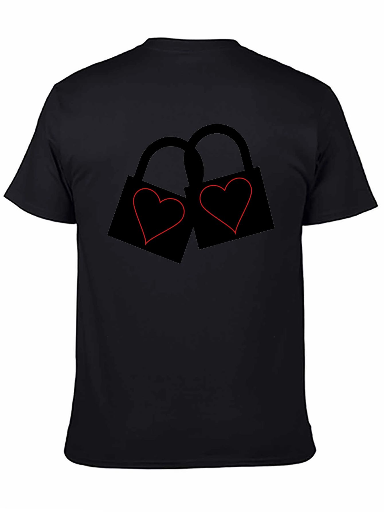 Heart Lock T-Shirt - Unique Graphic Tee