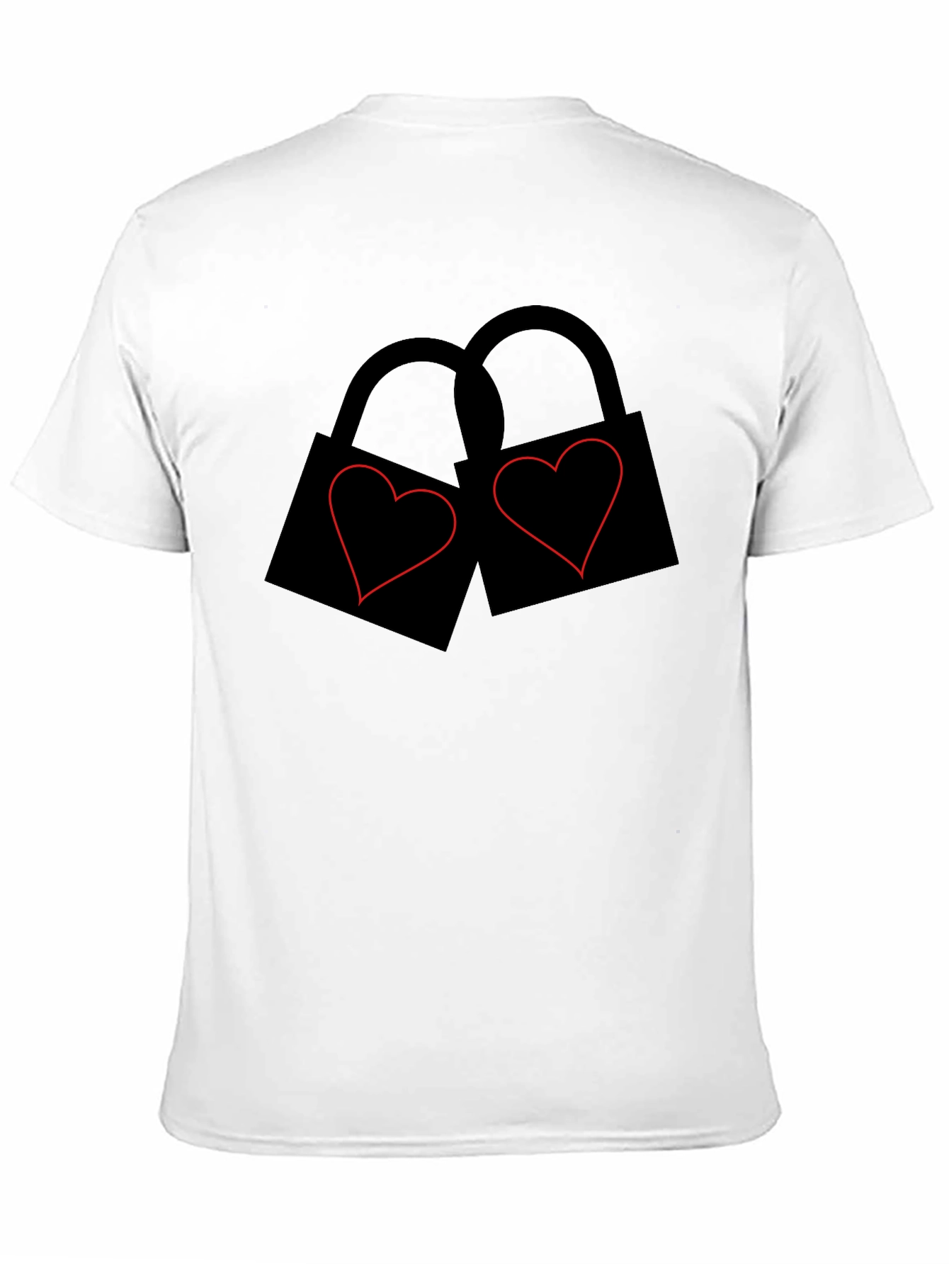 Heart Lock T-Shirt - Unique Graphic Tee
