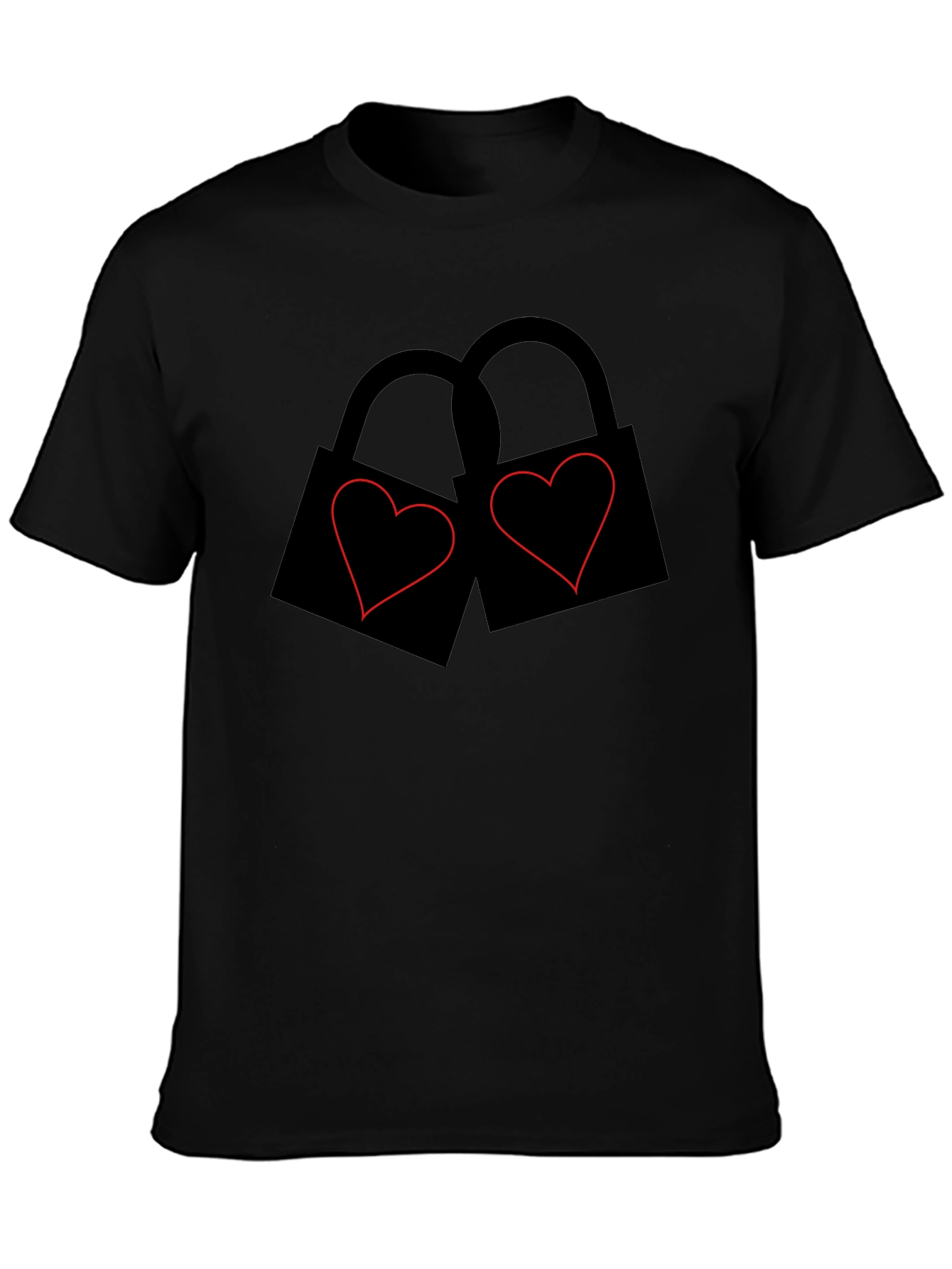 Heart Lock T-Shirt - Unique Graphic Tee