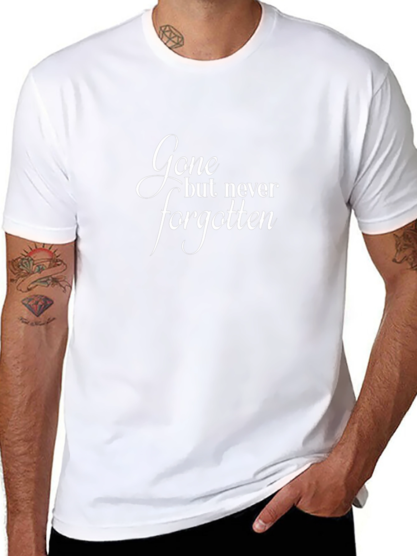 Gone But Never Forgotten Black Tee