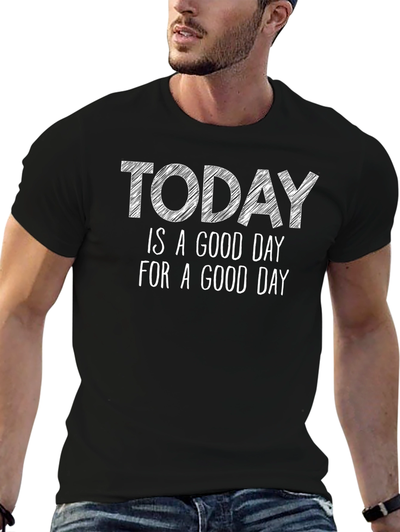 Good Day Graphic Tee - Soft Cotton T-Shirt