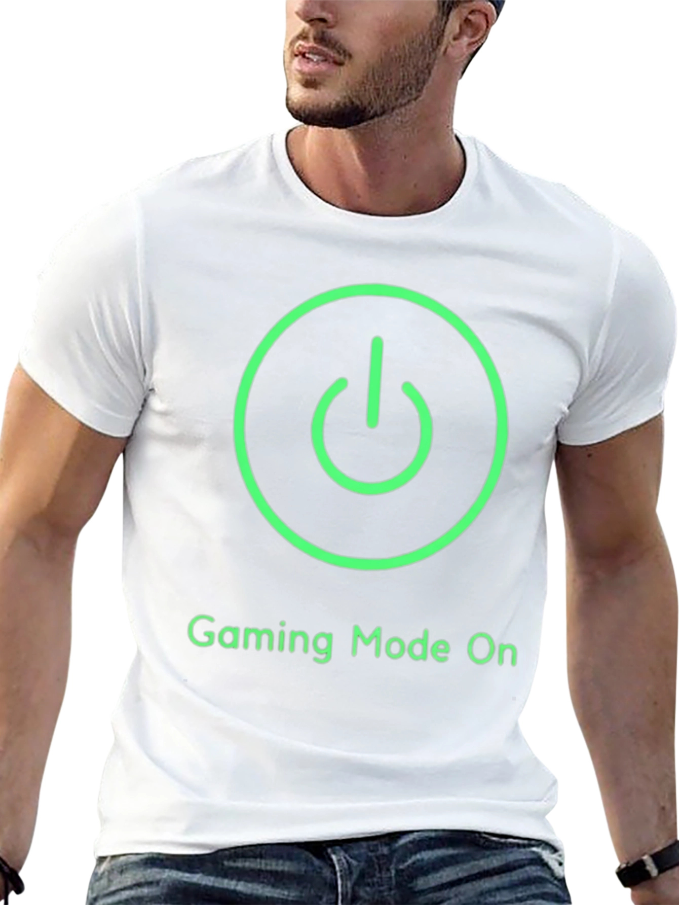 Gaming Mode On Black T-Shirt - Gamer Apparel