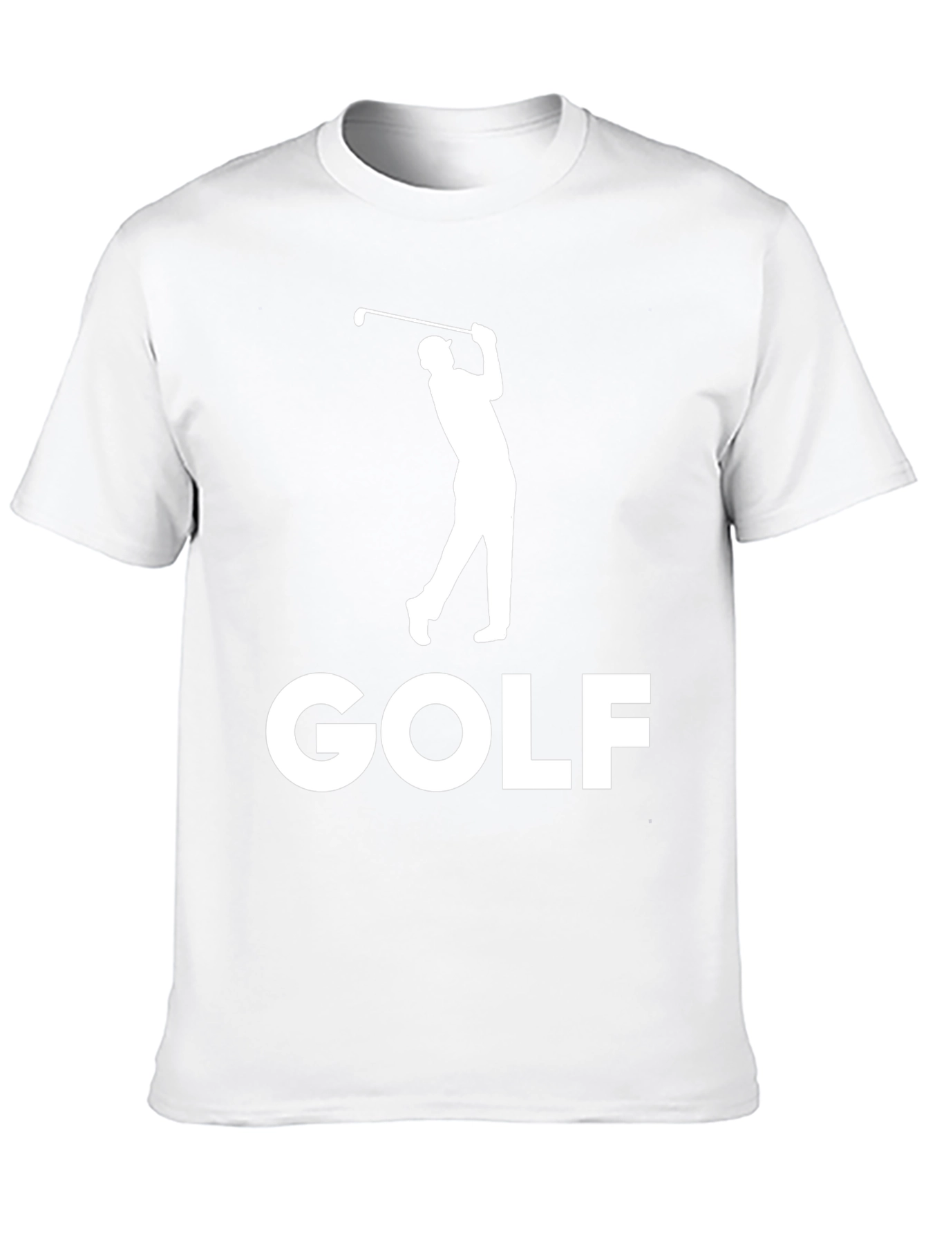 Golf Player Black Graphic Tee