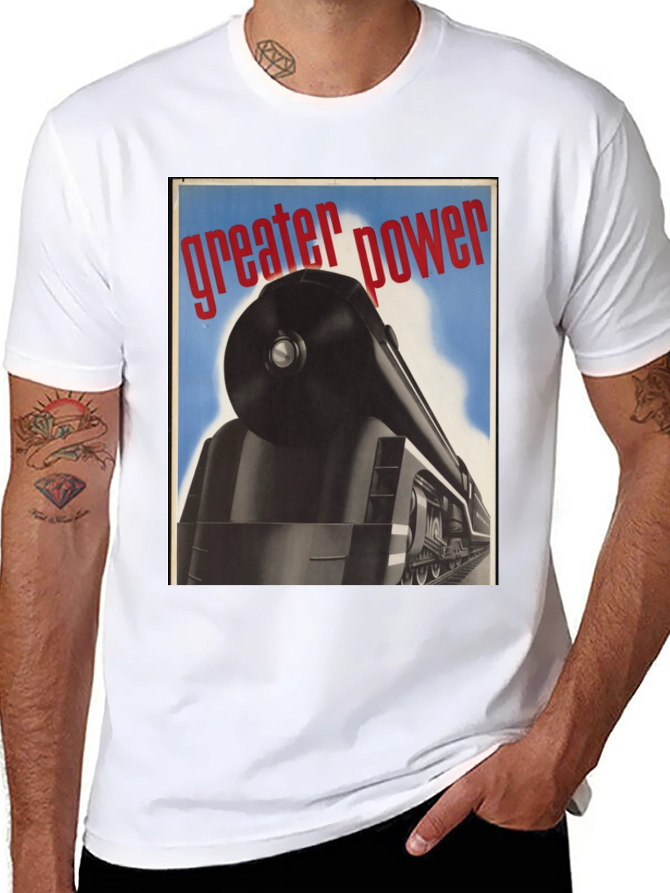Greater Power Train Graphic T-Shirt