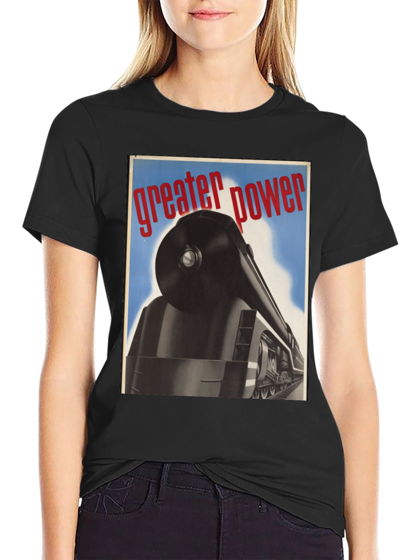 Greater Power Train Graphic T-Shirt