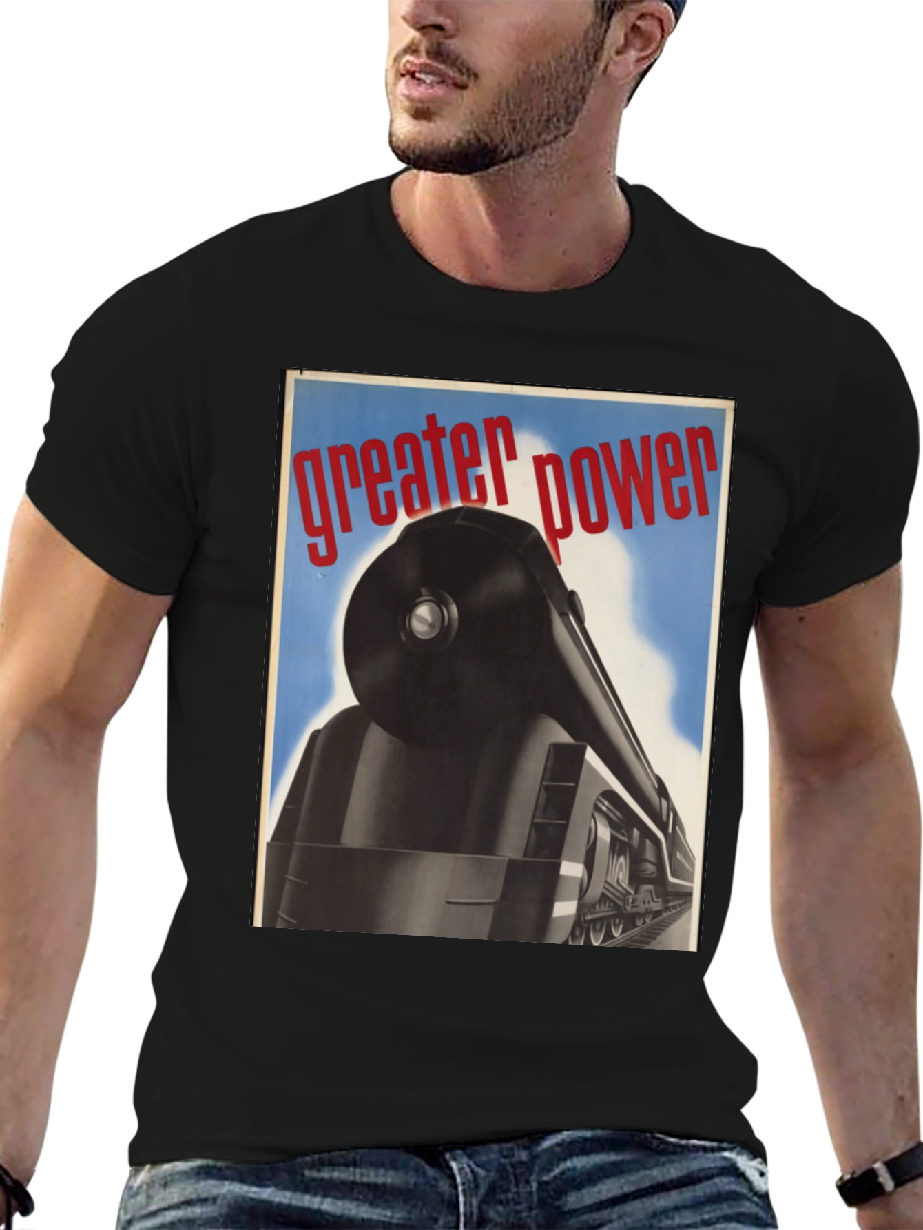 Greater Power Train Graphic T-Shirt