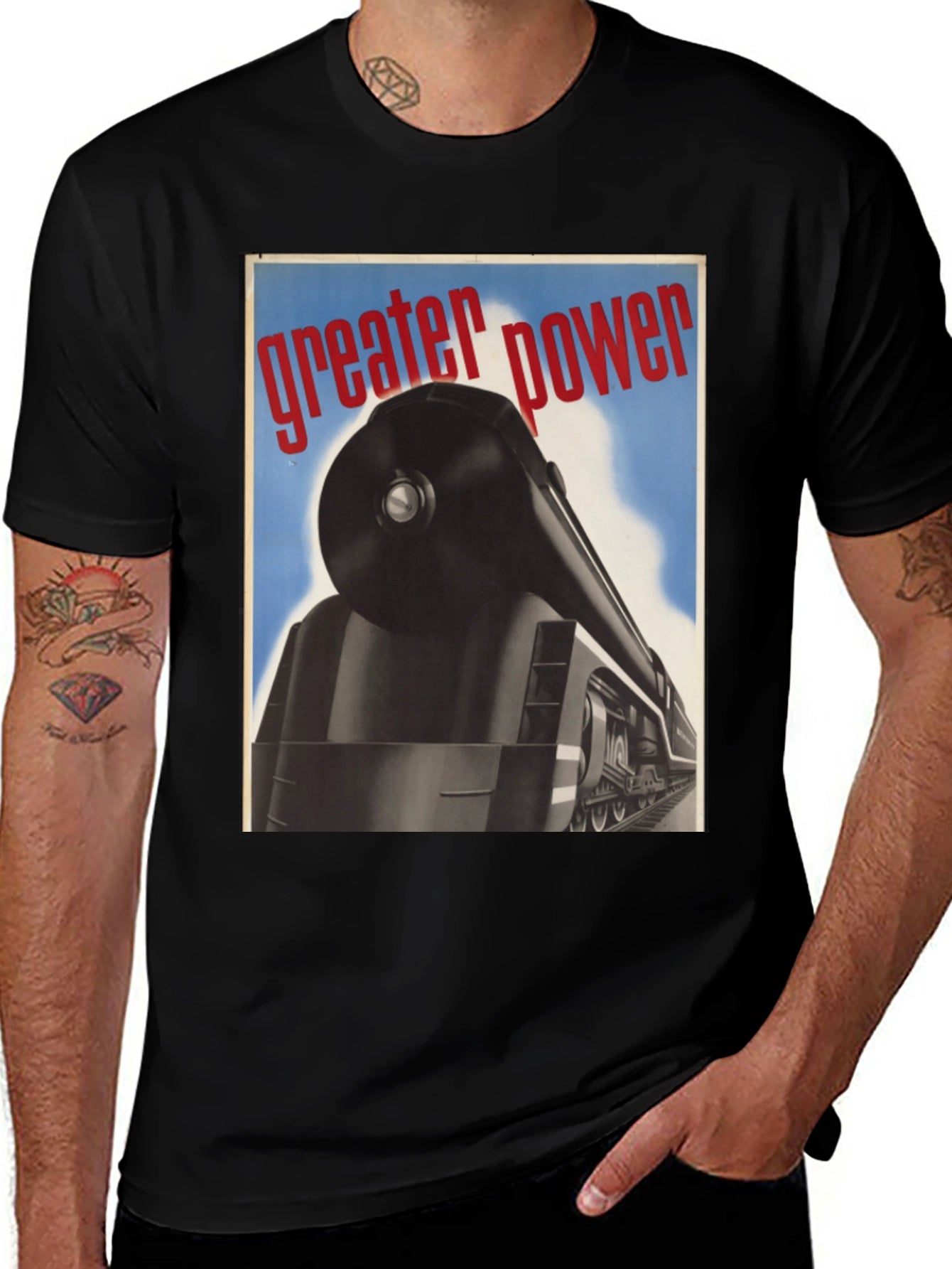 Greater Power Train Graphic T-Shirt