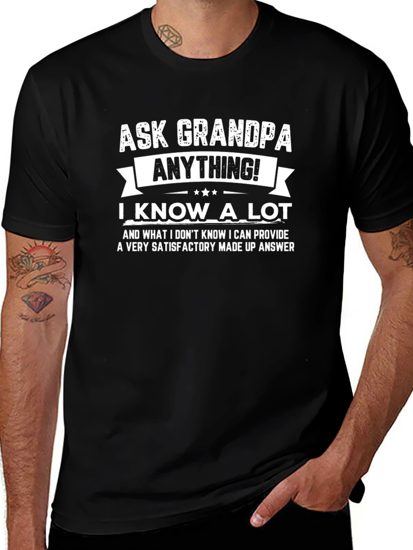 Ask Grandpa Anything T-Shirt