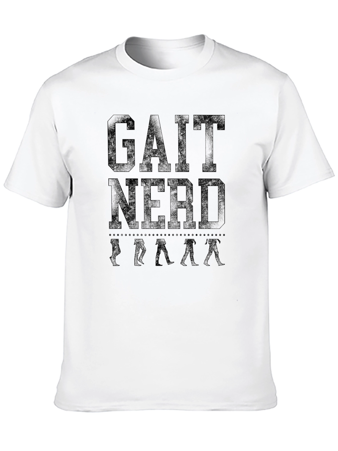 Gait Nerd T-Shirt - Anatomical Walking Pattern