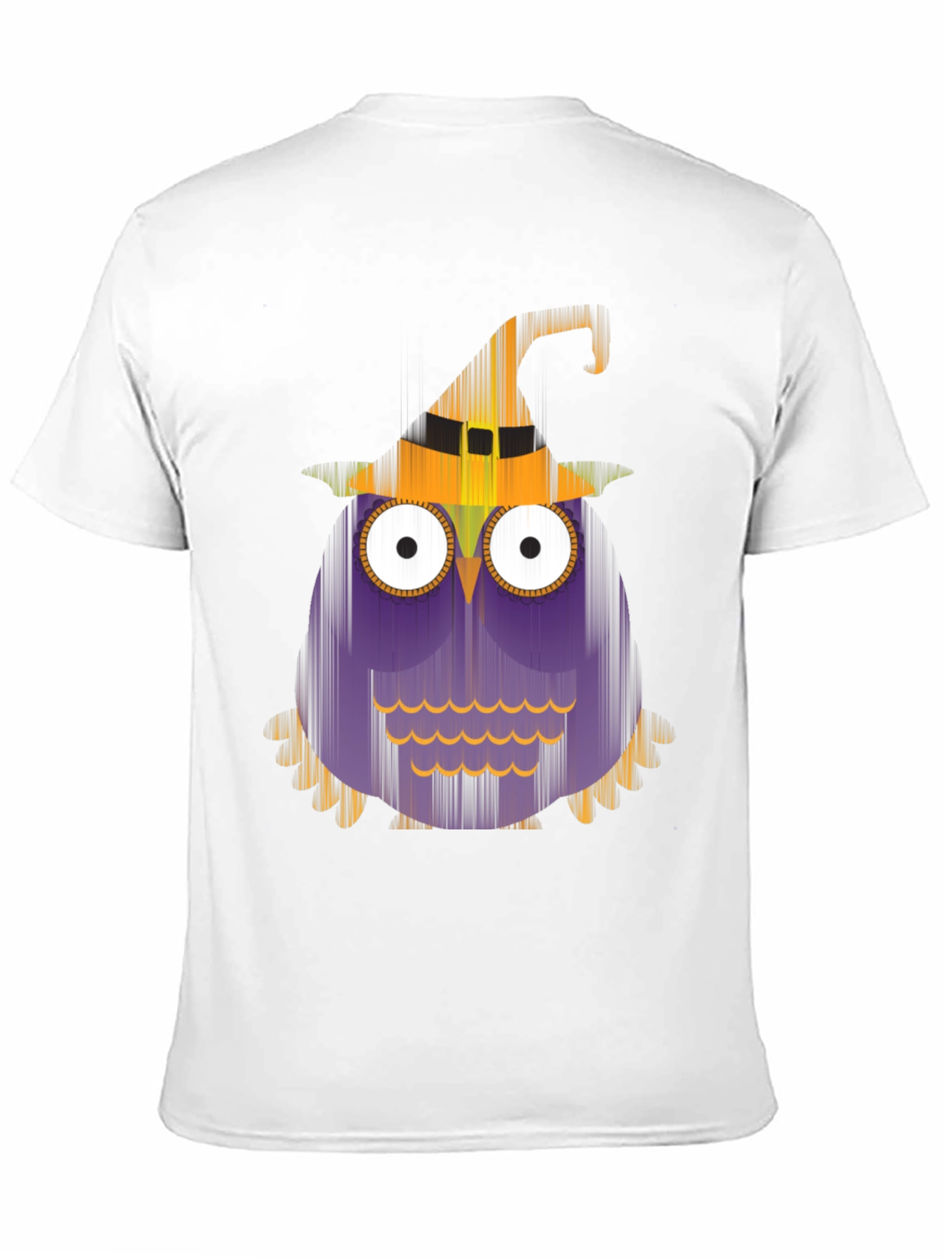 Halloween Owl T-Shirt - Black